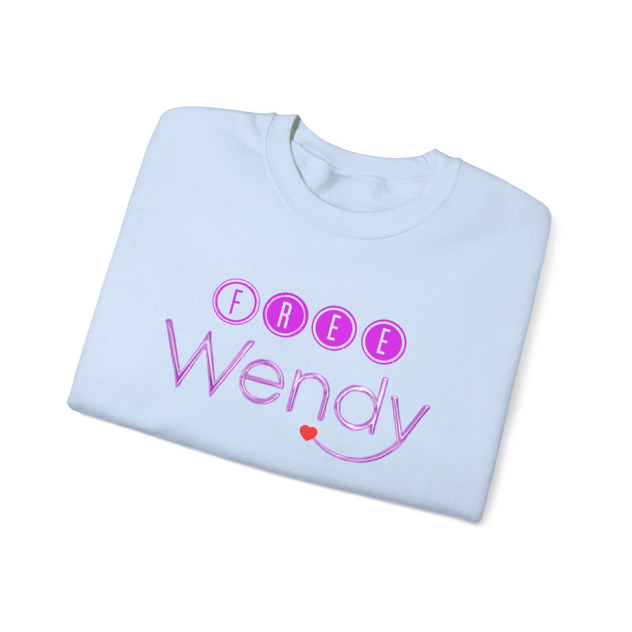 Free Wendy / Unisex Heavy Blend™ Crewneck Sweatshirt