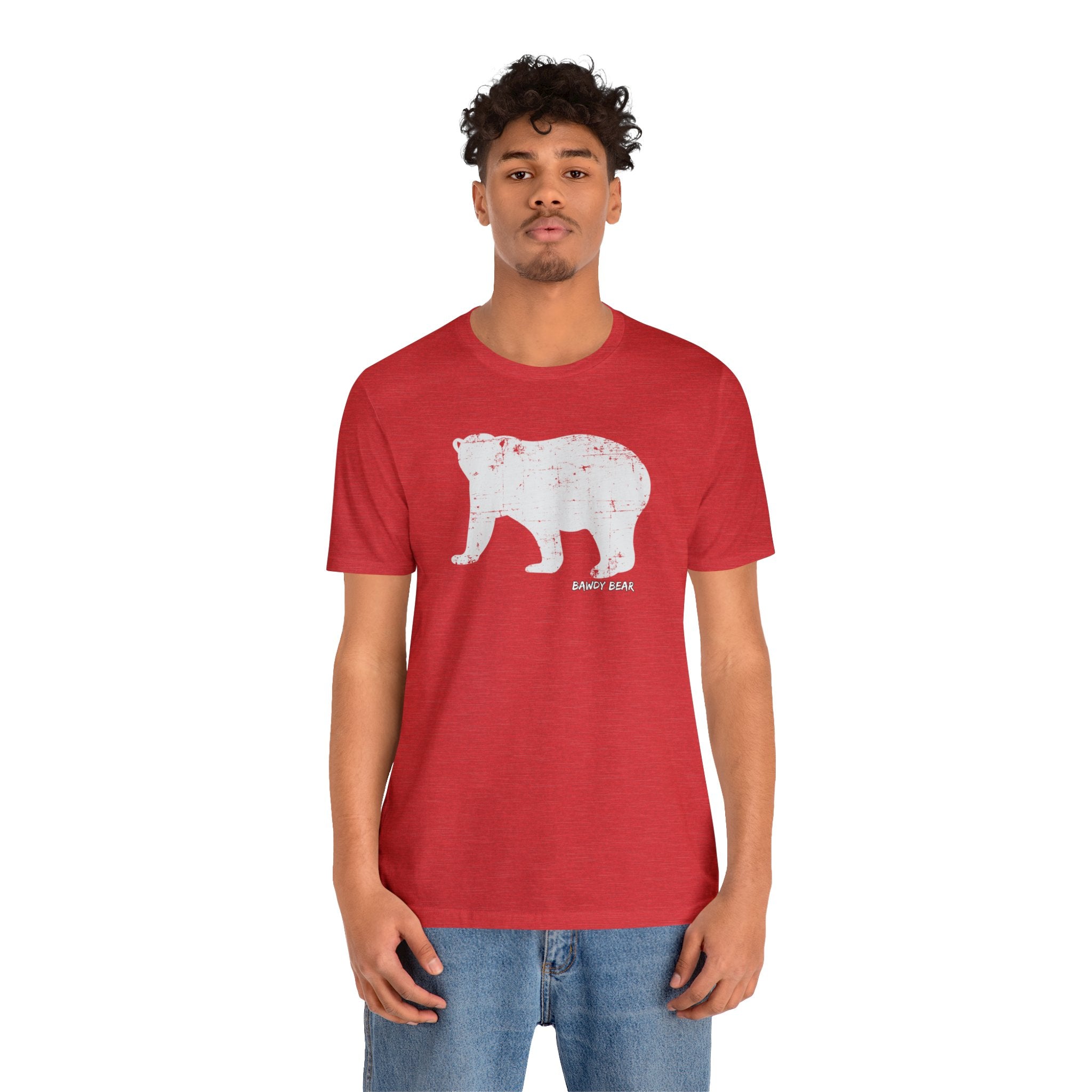 Grunge Bear / Unisex Jersey Short Sleeve Tee