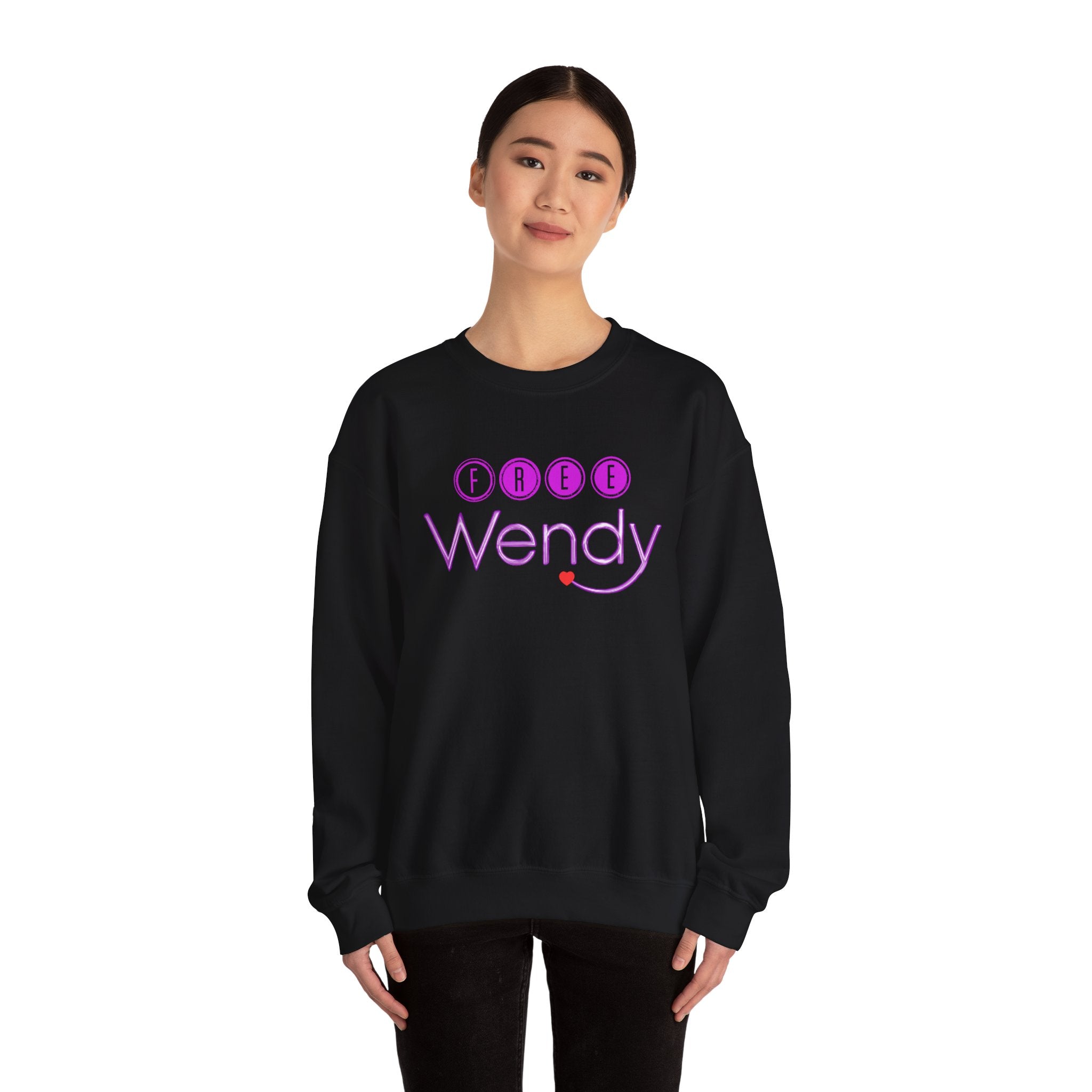Free Wendy / Unisex Heavy Blend™ Crewneck Sweatshirt
