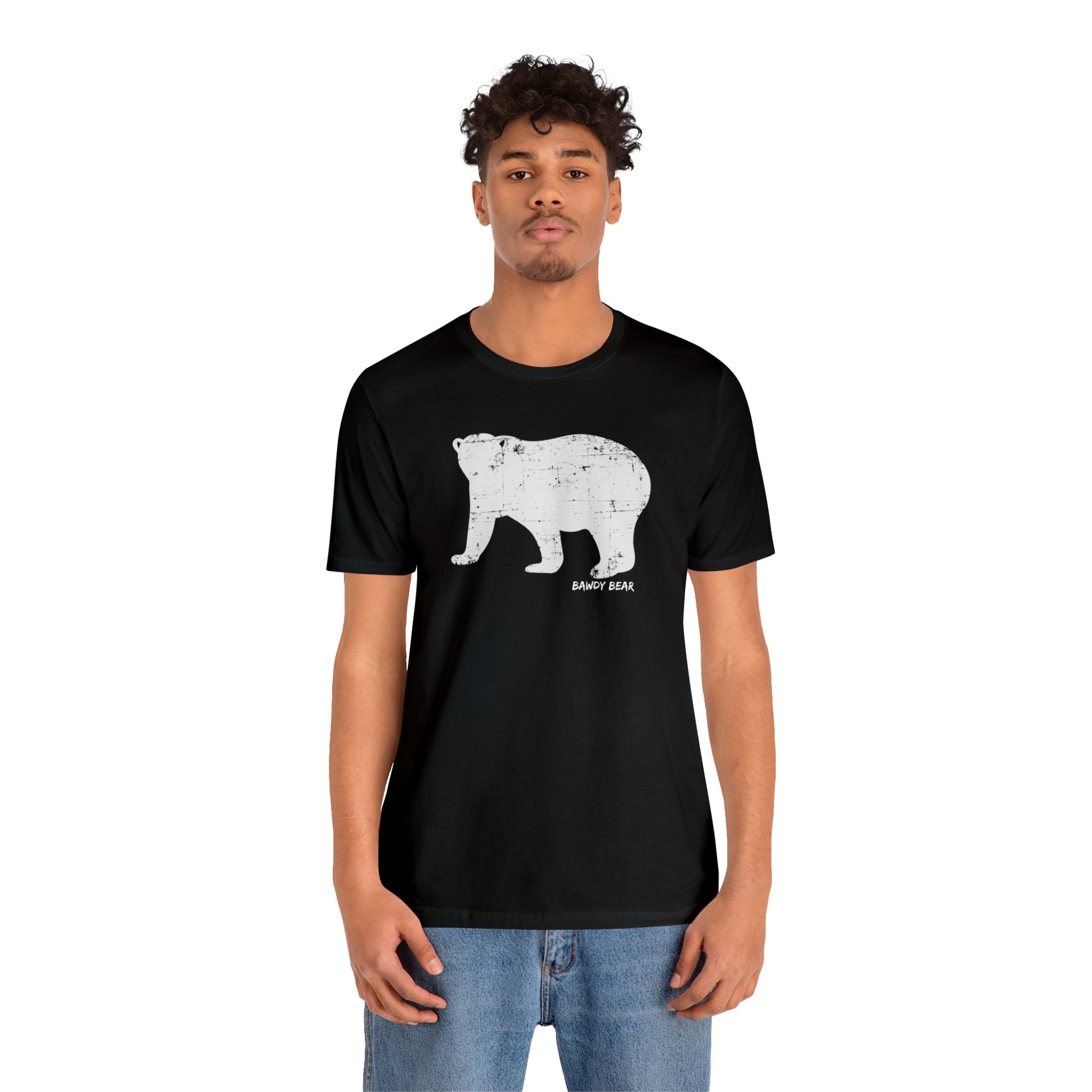 Grunge Bear / Unisex Jersey Short Sleeve Tee