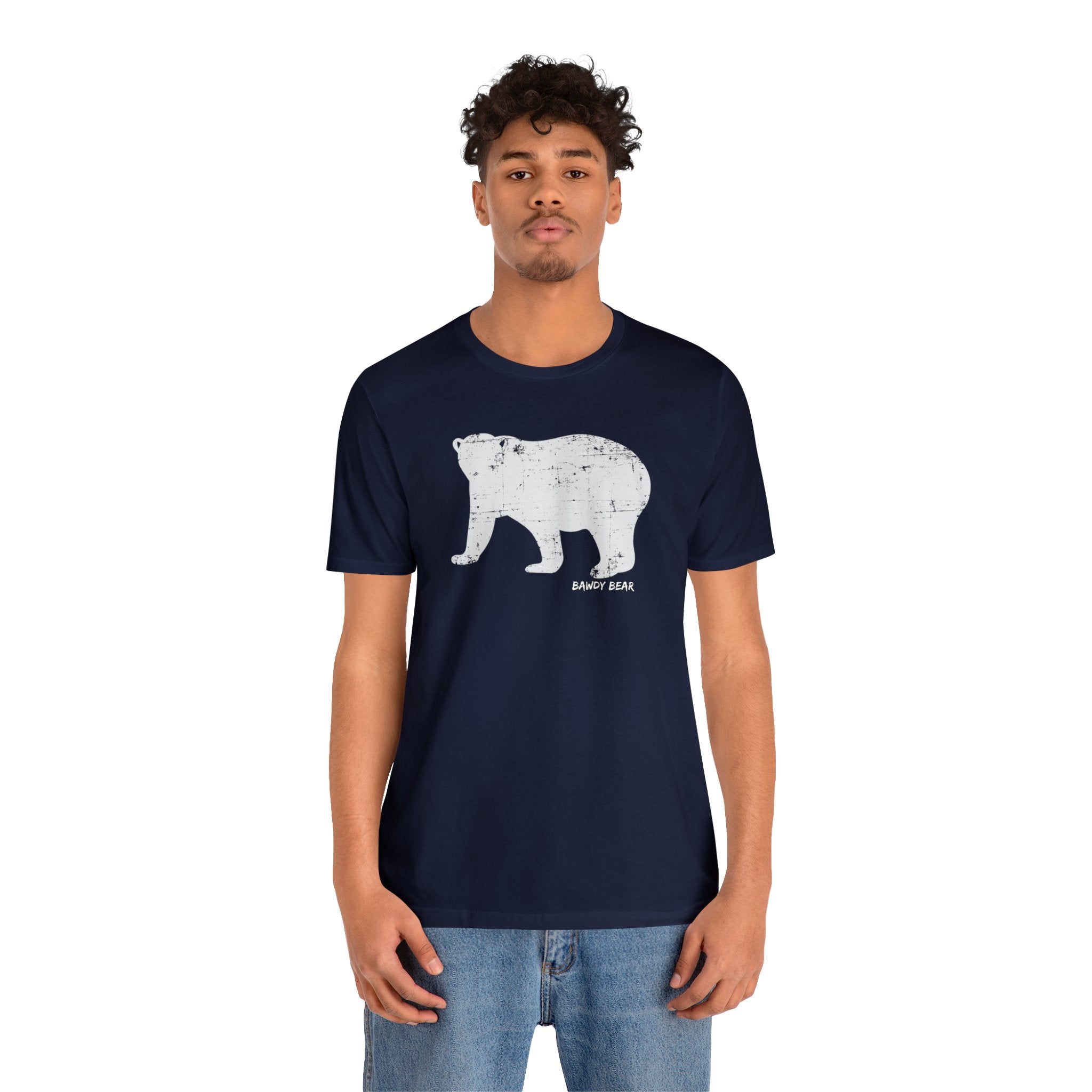 Grunge Bear / Unisex Jersey Short Sleeve Tee