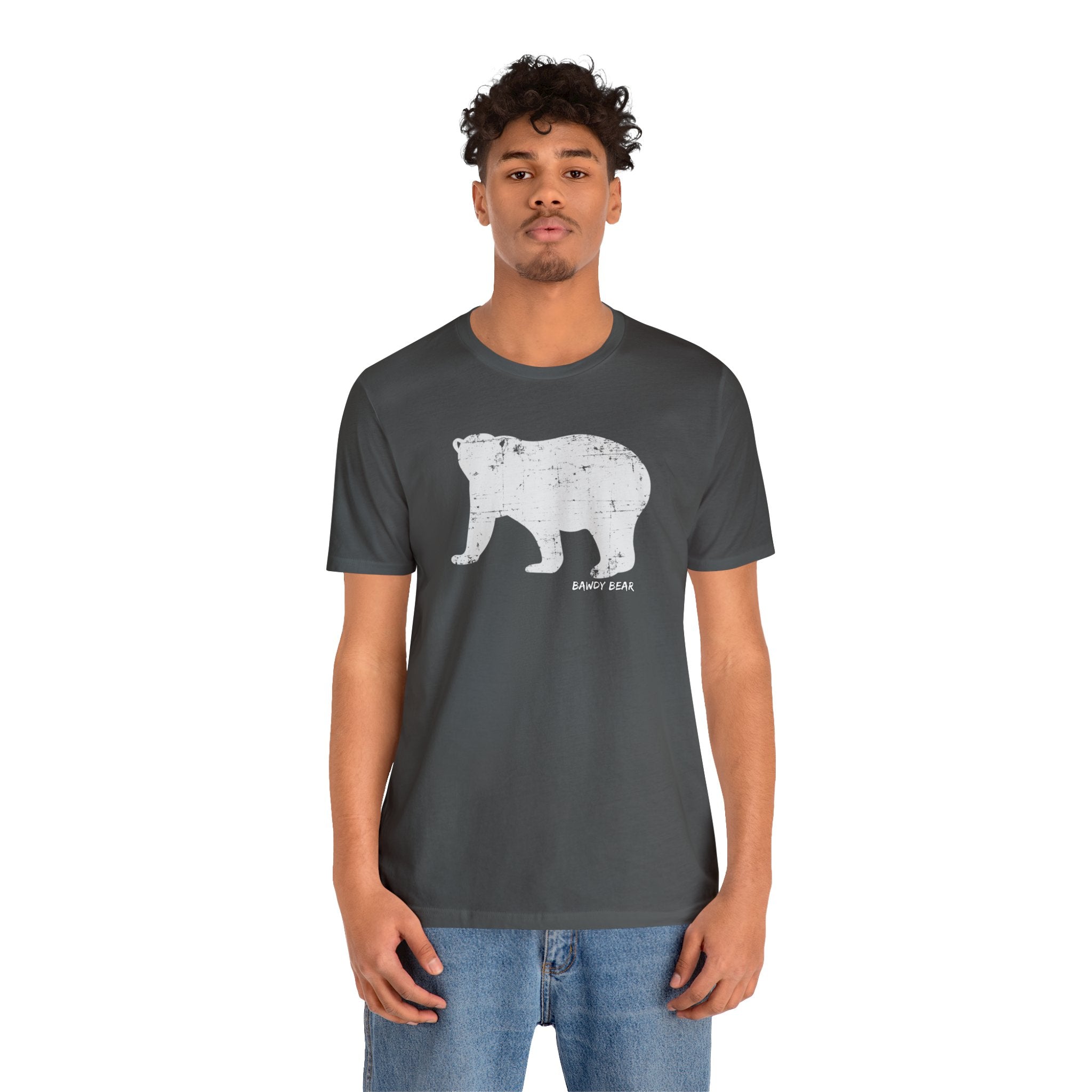 Grunge Bear / Unisex Jersey Short Sleeve Tee