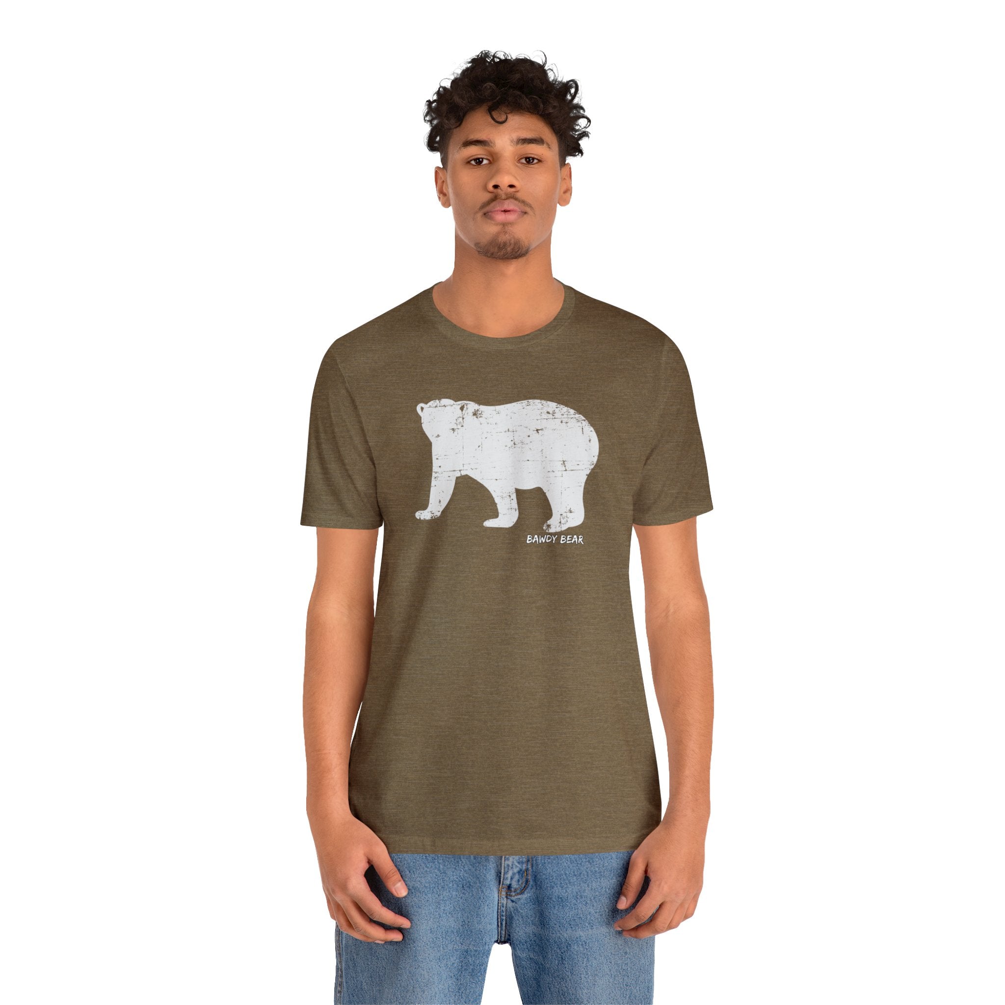 Grunge Bear / Unisex Jersey Short Sleeve Tee