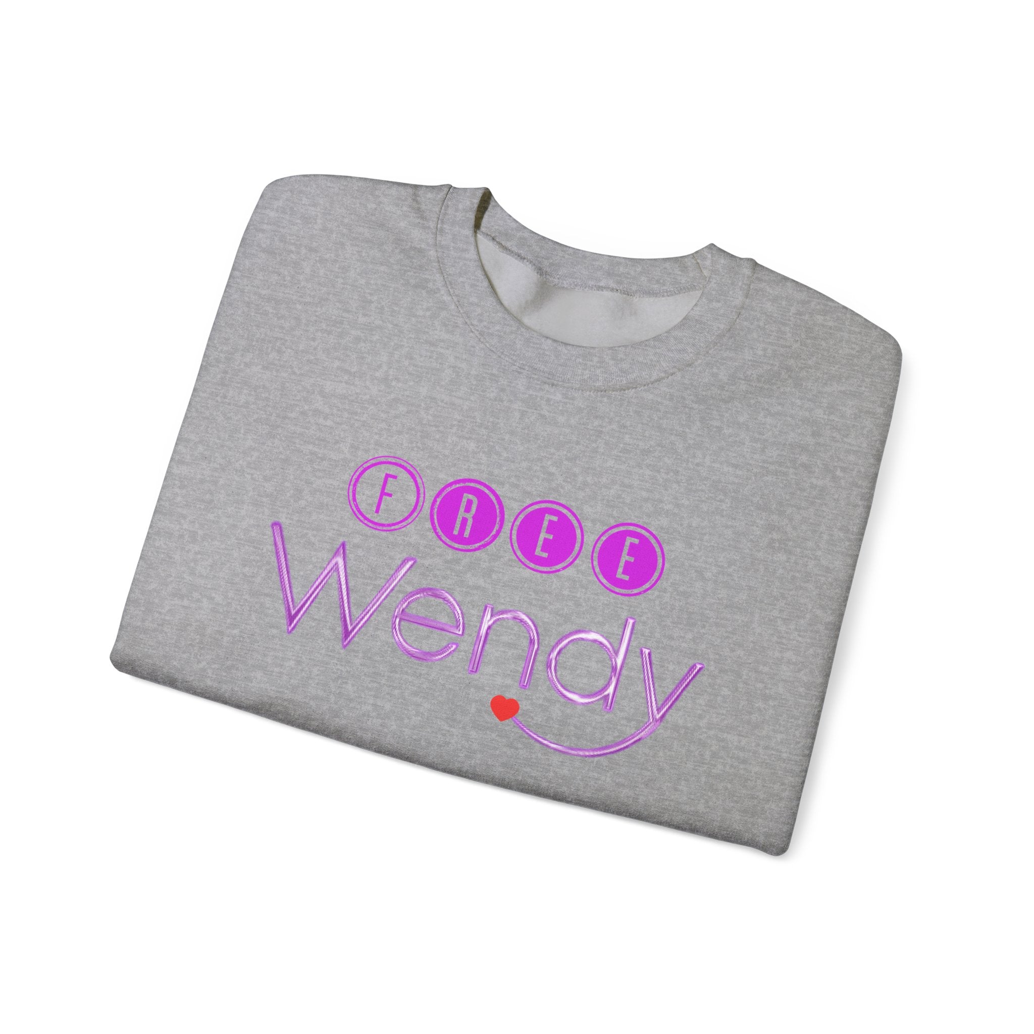 Free Wendy / Unisex Heavy Blend™ Crewneck Sweatshirt