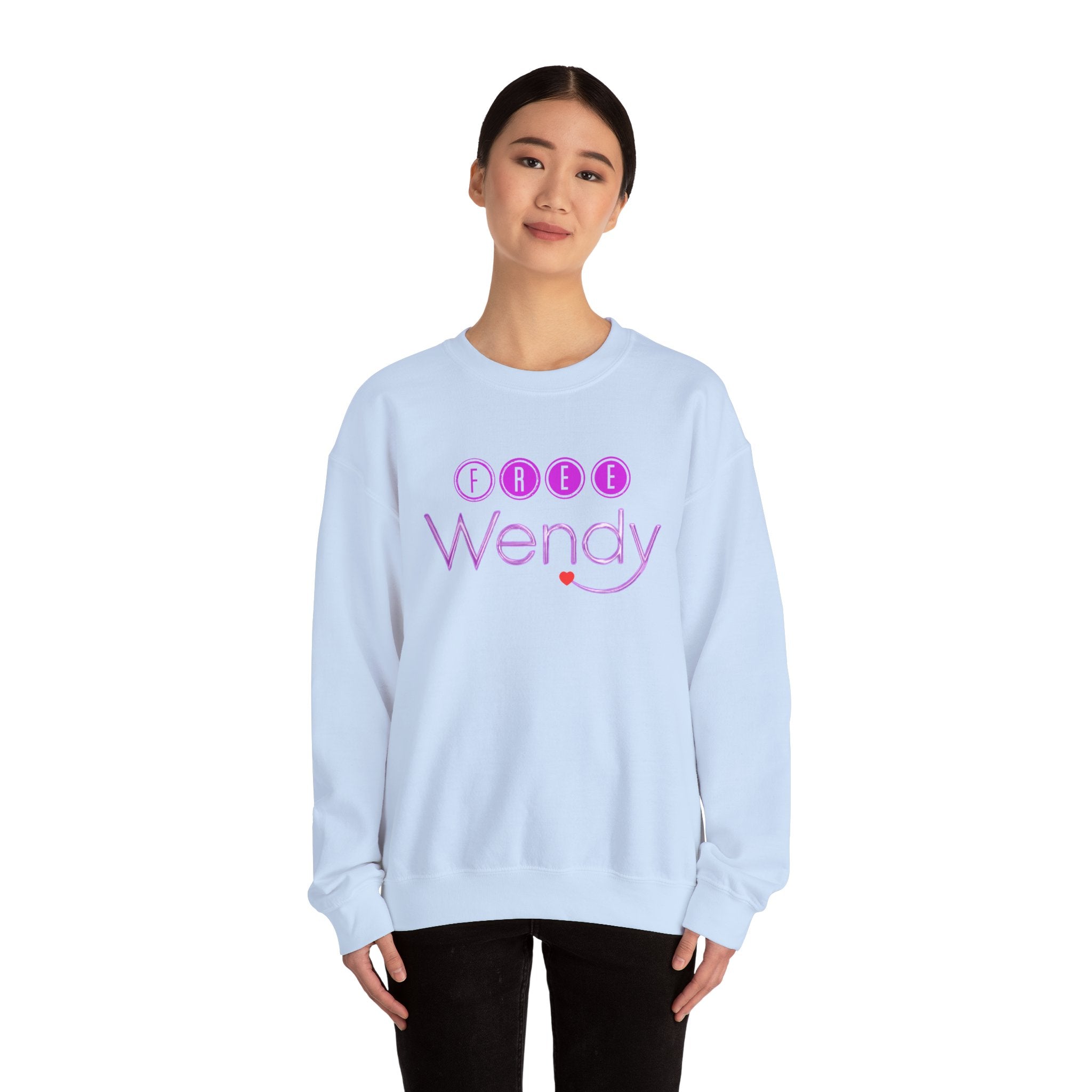 Free Wendy / Unisex Heavy Blend™ Crewneck Sweatshirt
