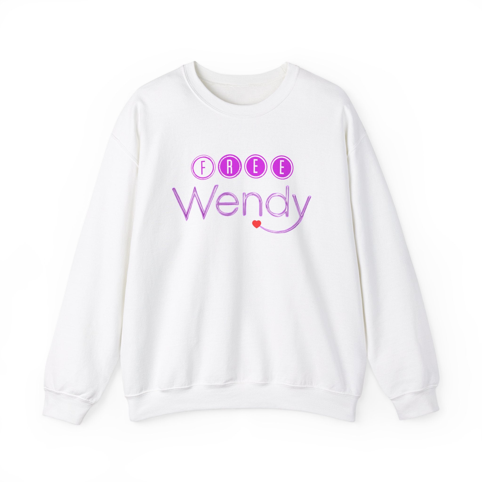 Free Wendy / Unisex Heavy Blend™ Crewneck Sweatshirt