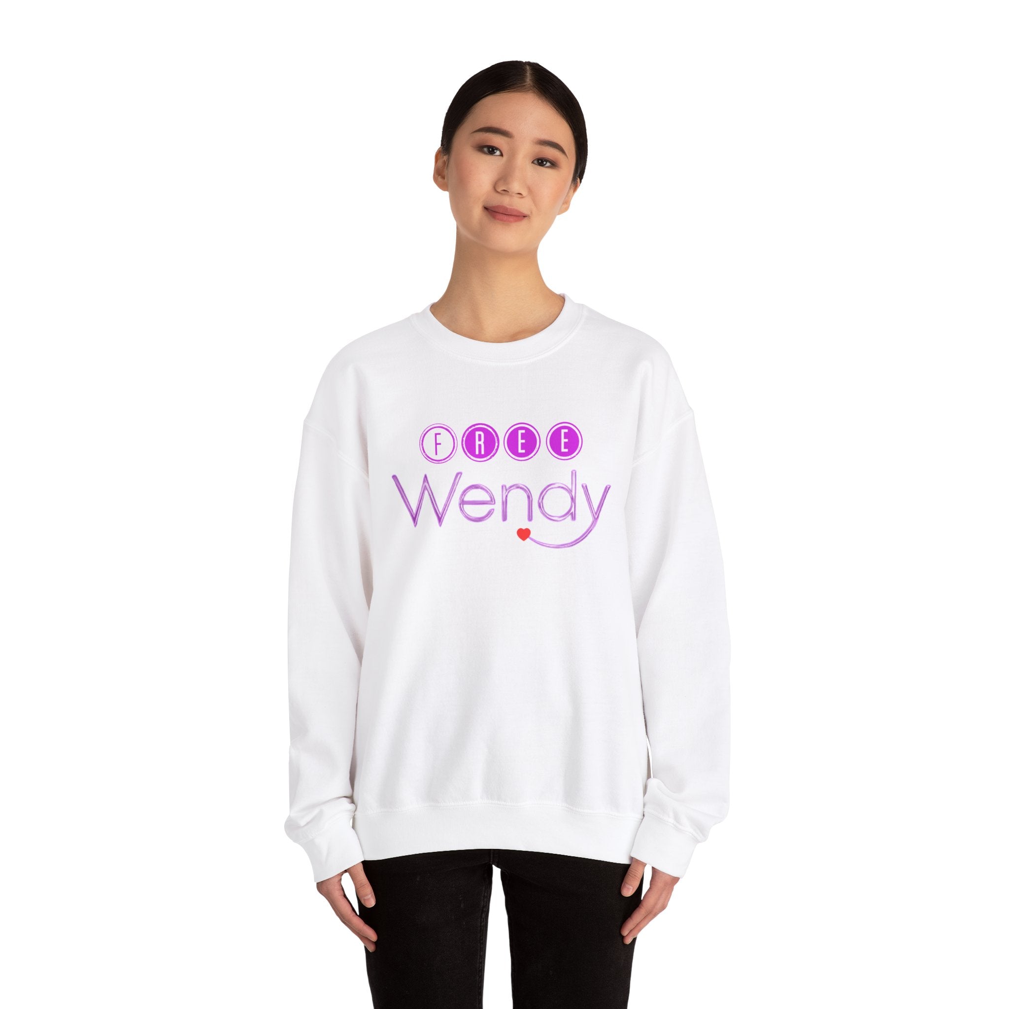Free Wendy / Unisex Heavy Blend™ Crewneck Sweatshirt