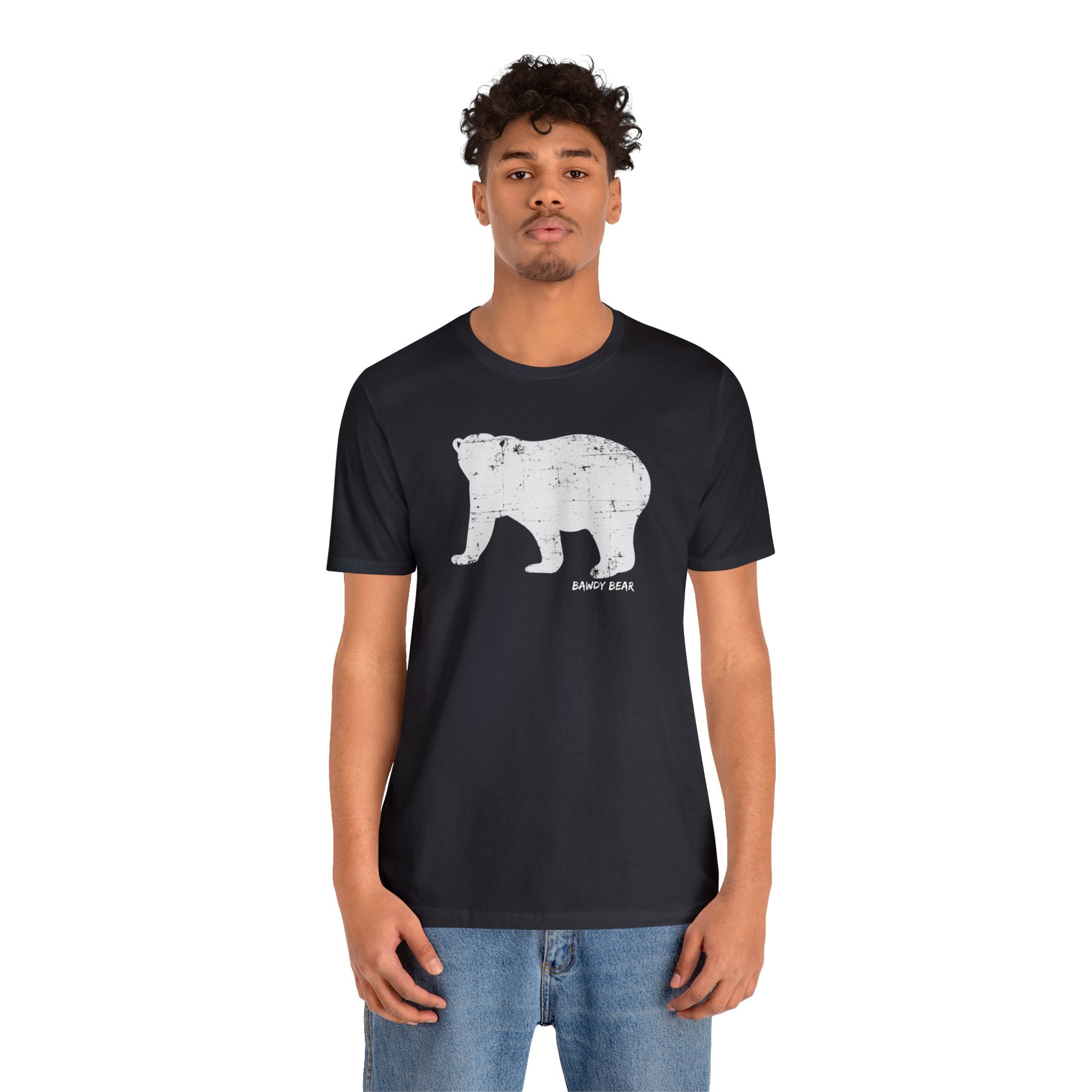 Grunge Bear / Unisex Jersey Short Sleeve Tee