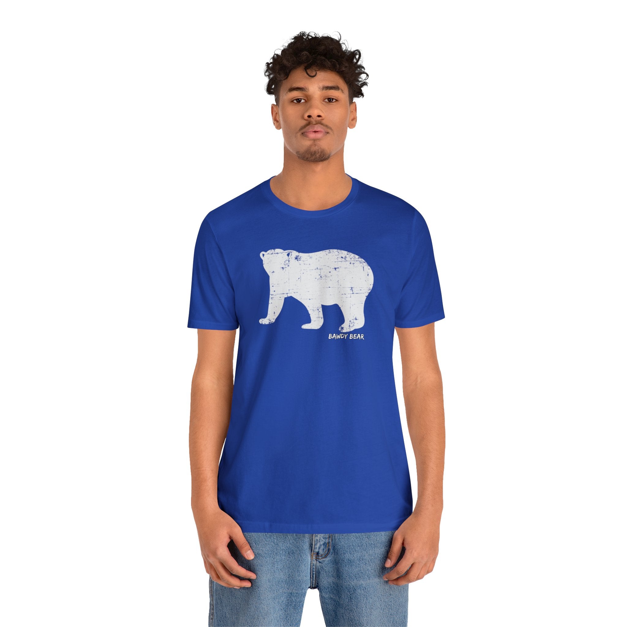 Grunge Bear / Unisex Jersey Short Sleeve Tee