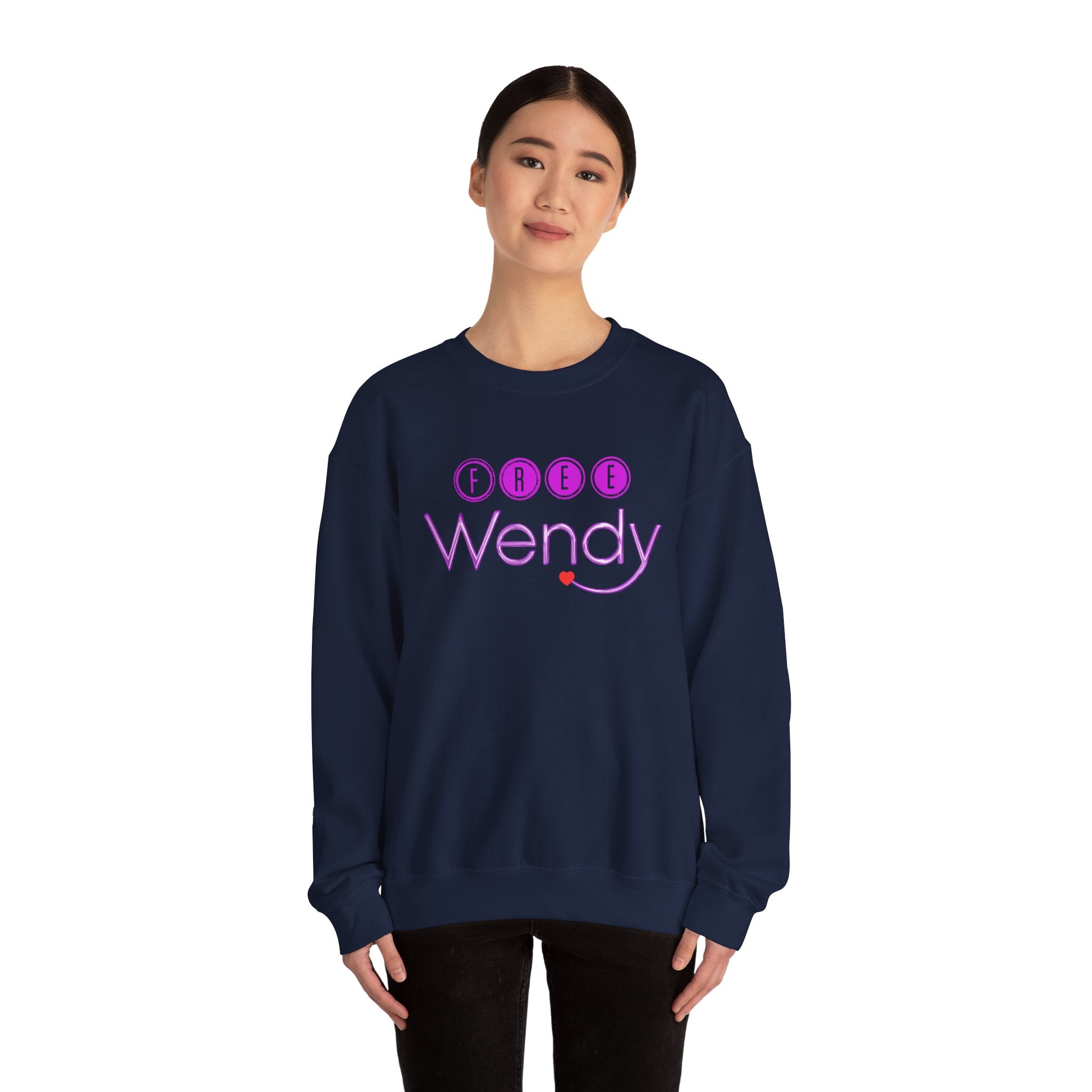 Free Wendy / Unisex Heavy Blend™ Crewneck Sweatshirt