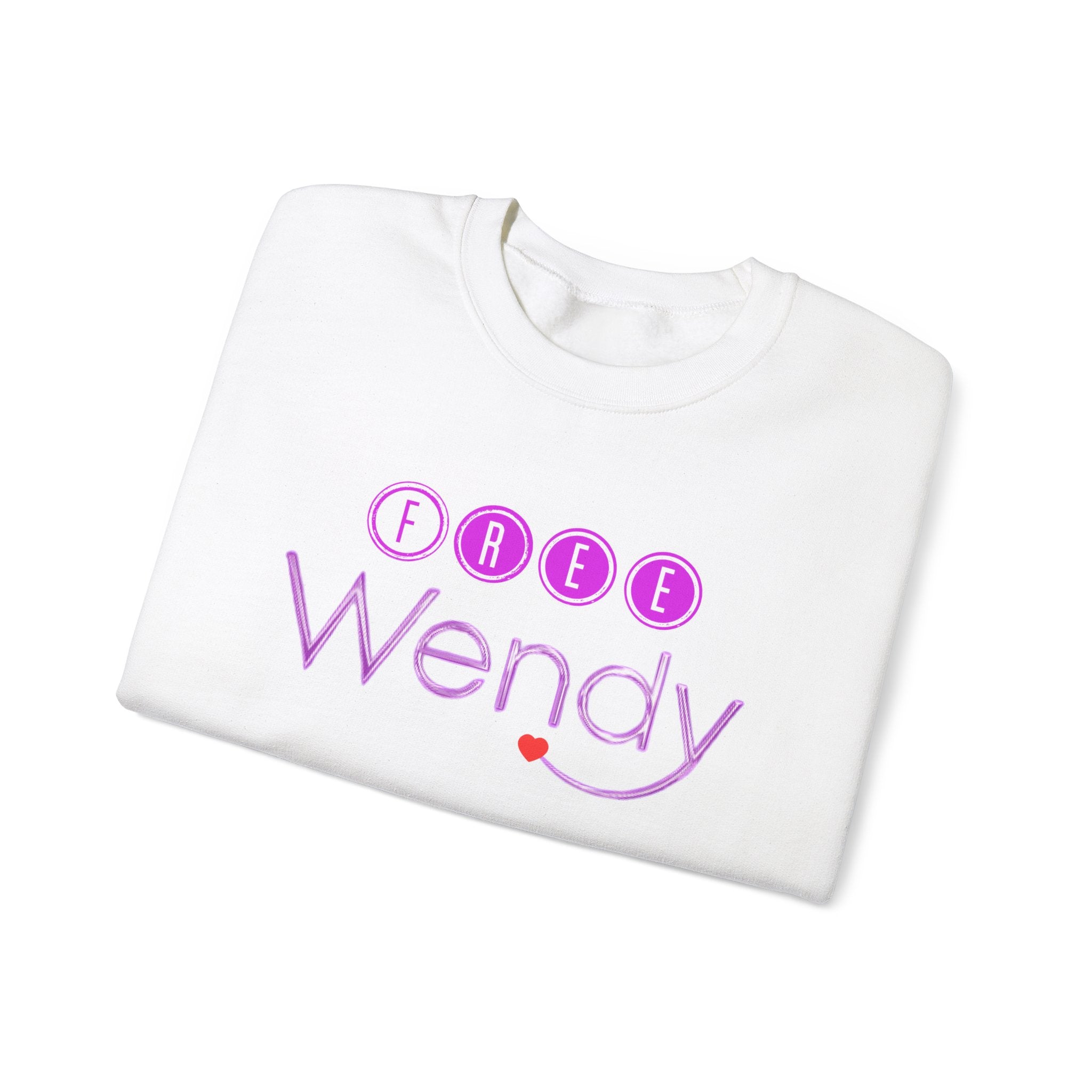 Free Wendy / Unisex Heavy Blend™ Crewneck Sweatshirt