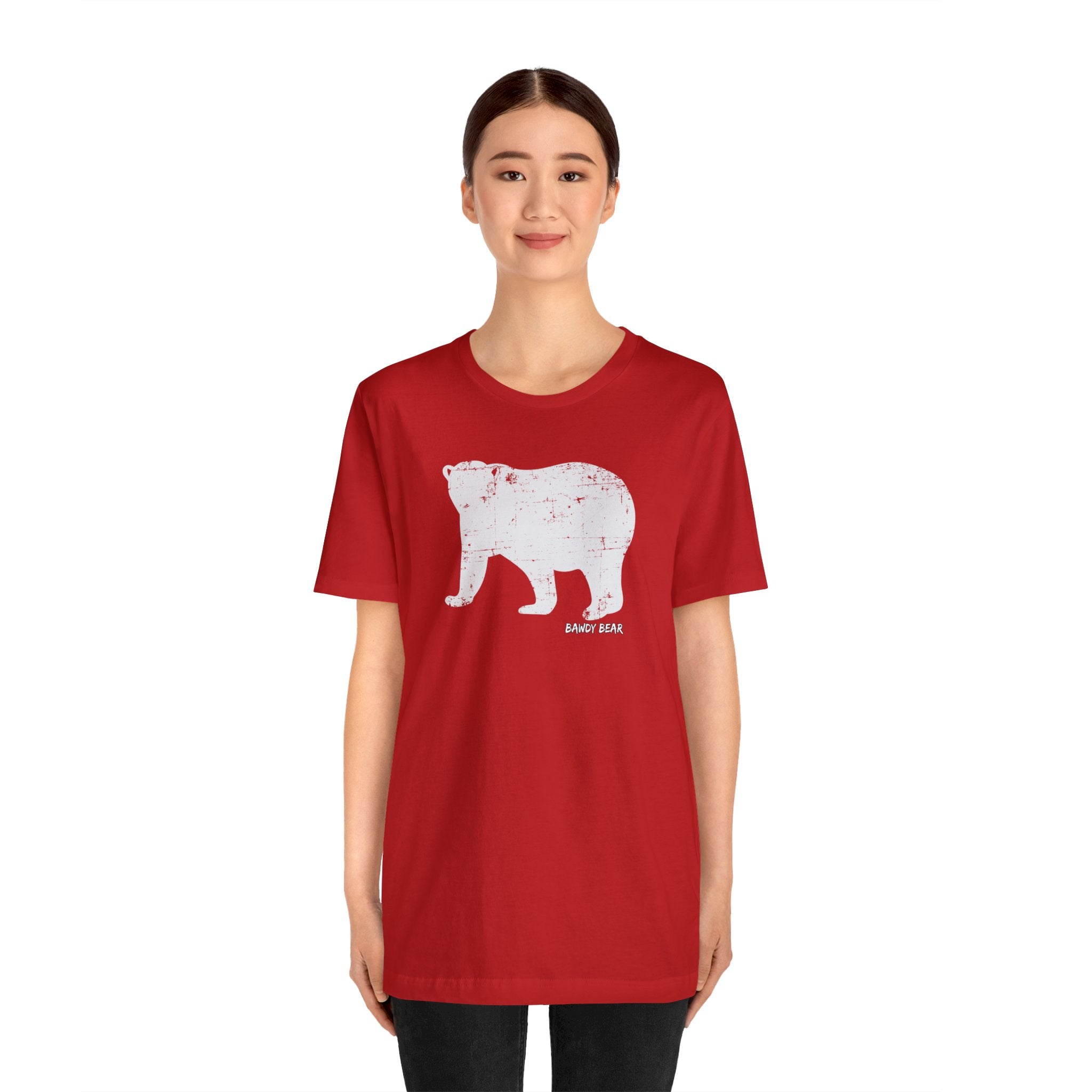 Grunge Bear / Unisex Jersey Short Sleeve Tee