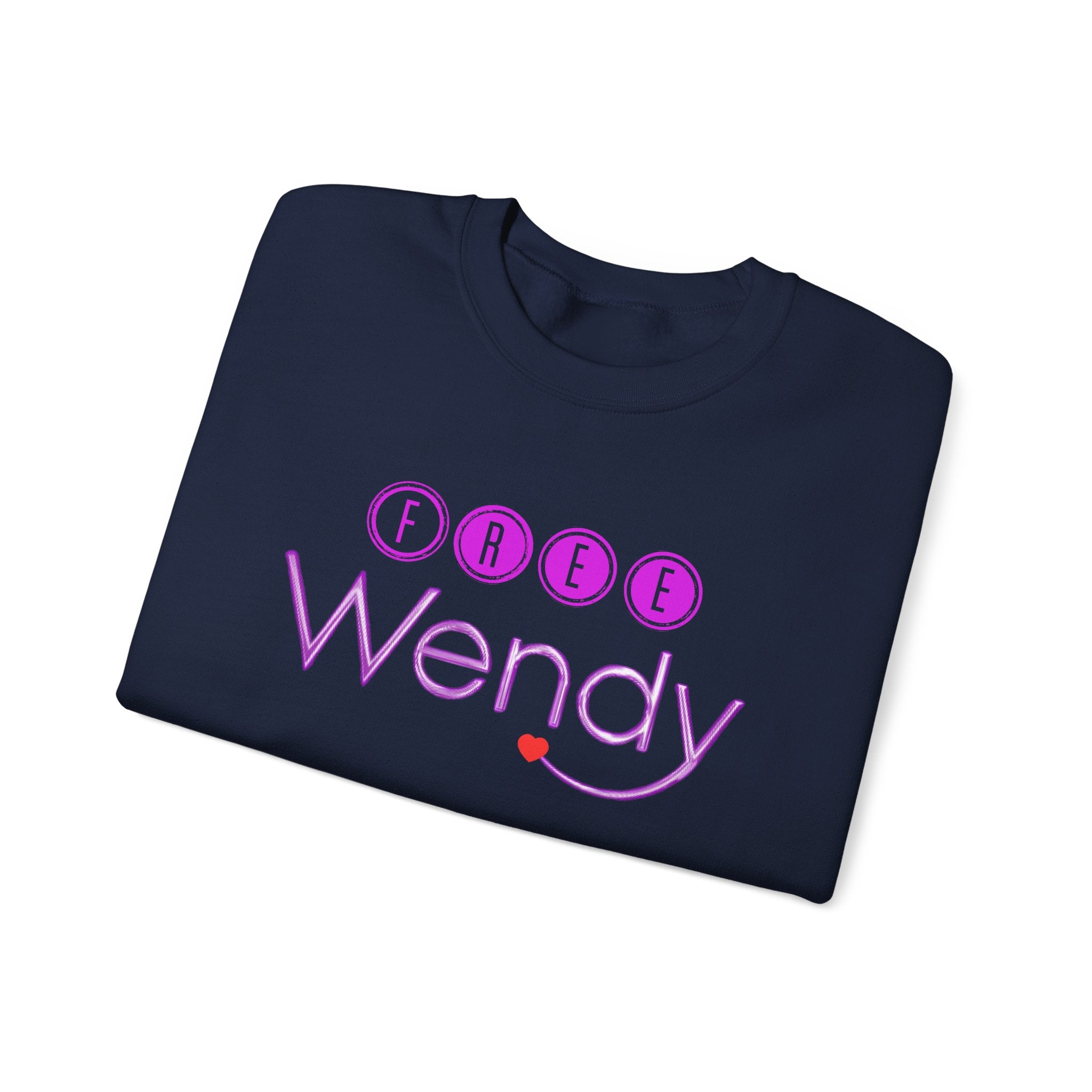 Free Wendy / Unisex Heavy Blend™ Crewneck Sweatshirt