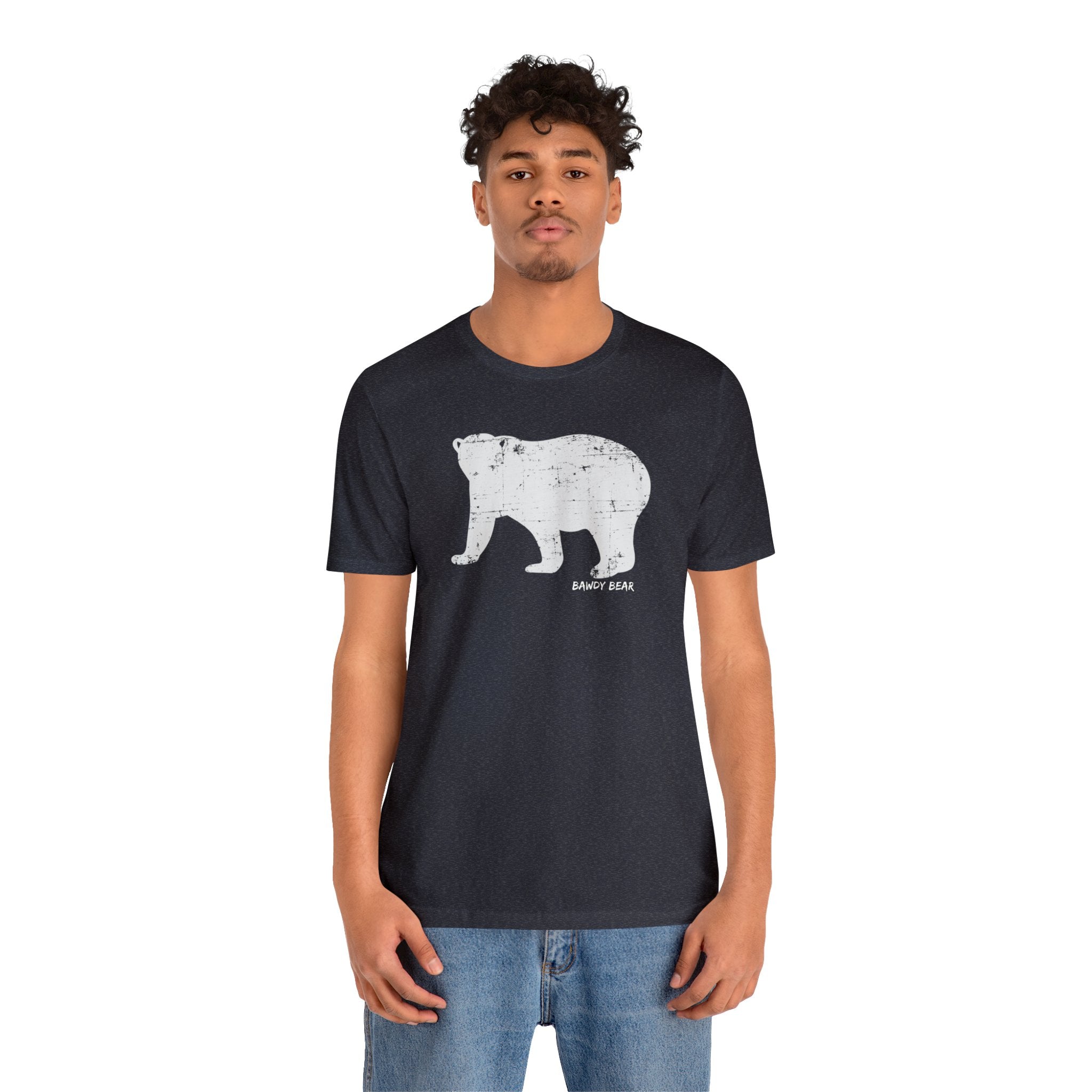 Grunge Bear / Unisex Jersey Short Sleeve Tee