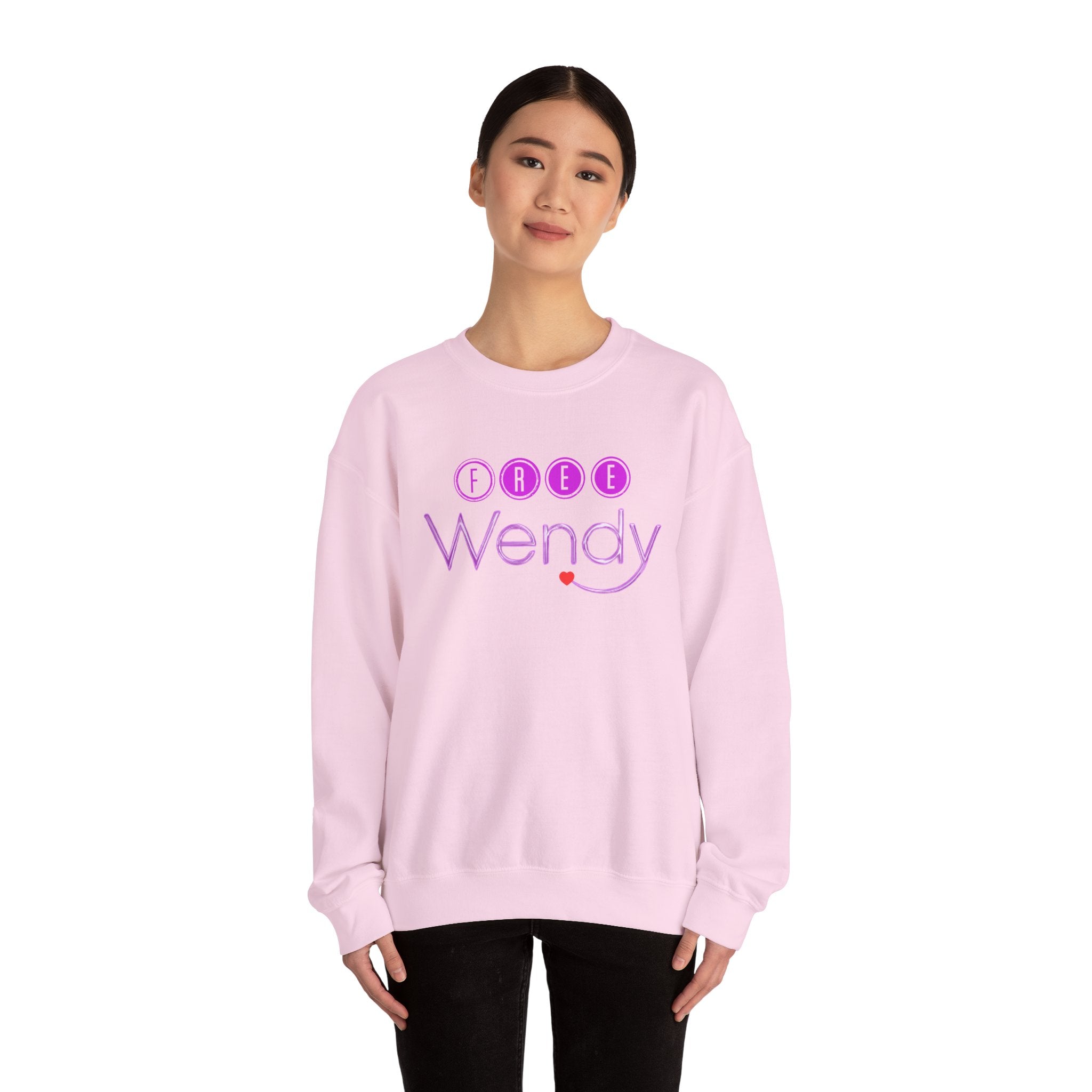 Free Wendy / Unisex Heavy Blend™ Crewneck Sweatshirt