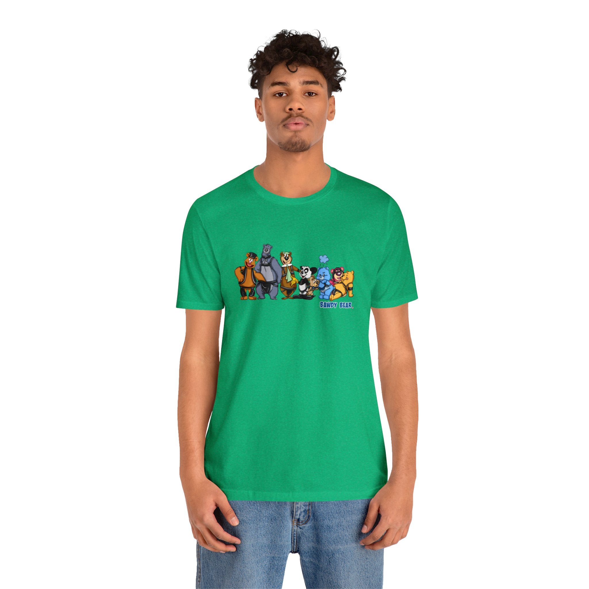 Iconic Bear Orgy / Unisex Jersey Short Sleeve Tee