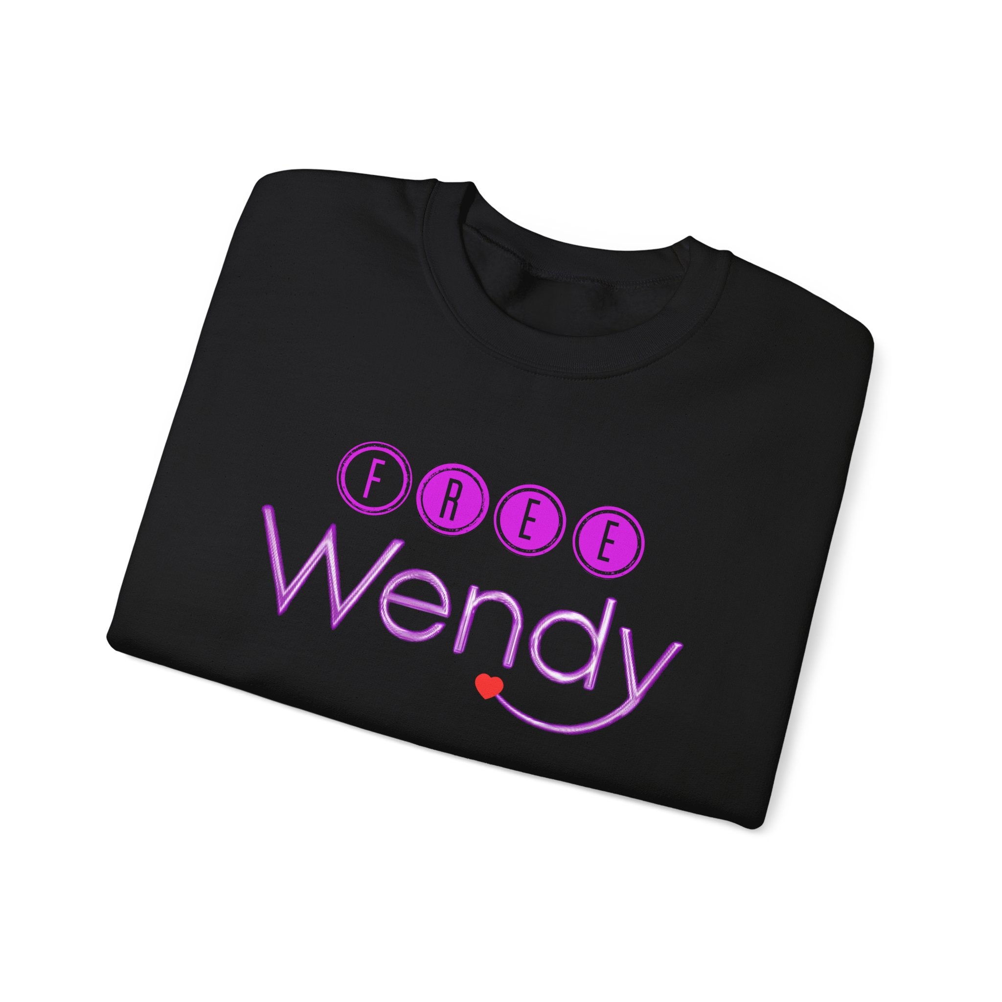 Free Wendy / Unisex Heavy Blend™ Crewneck Sweatshirt