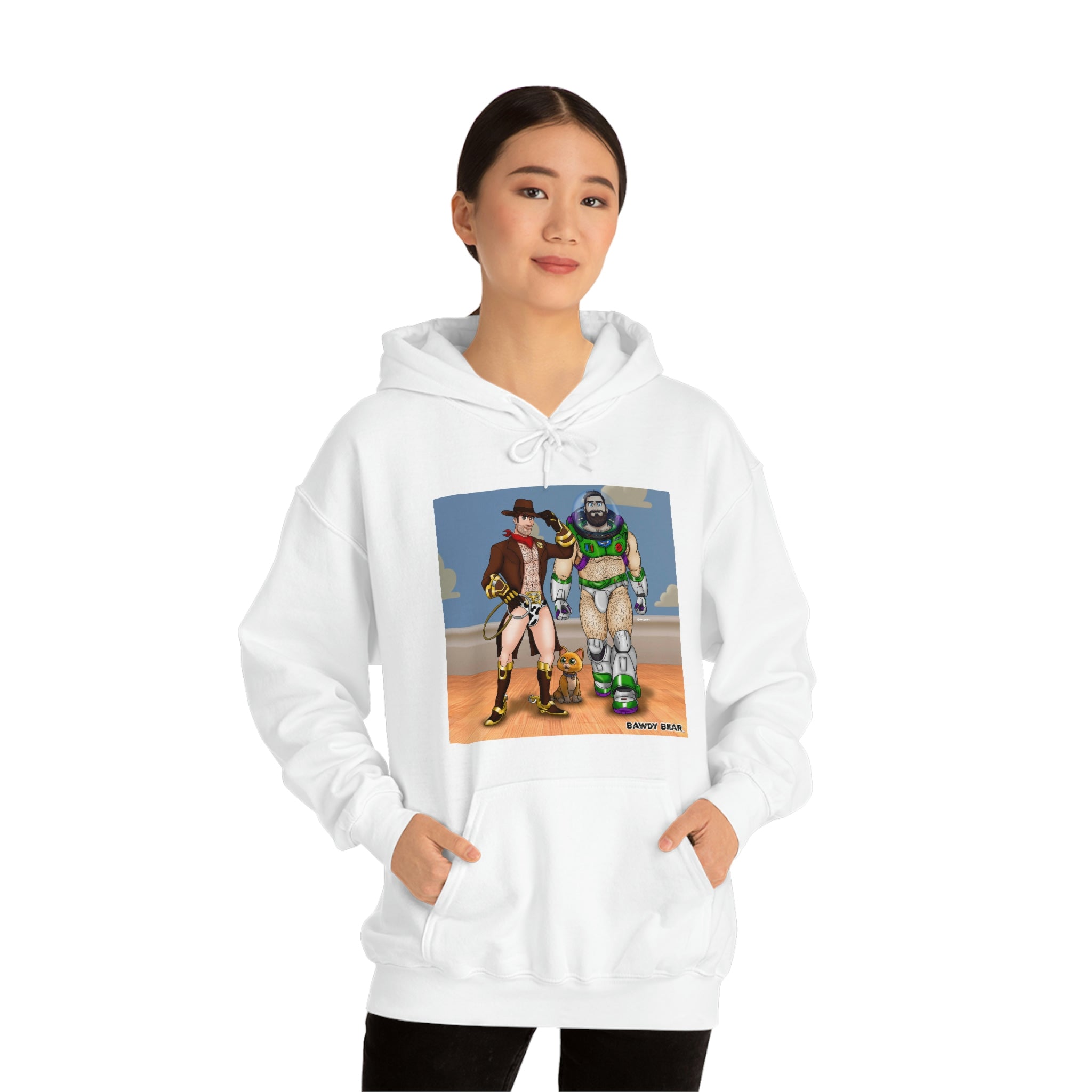 Toy Naughty #1 / Unisex Heavy Blend™ Hooded Sweatshirt