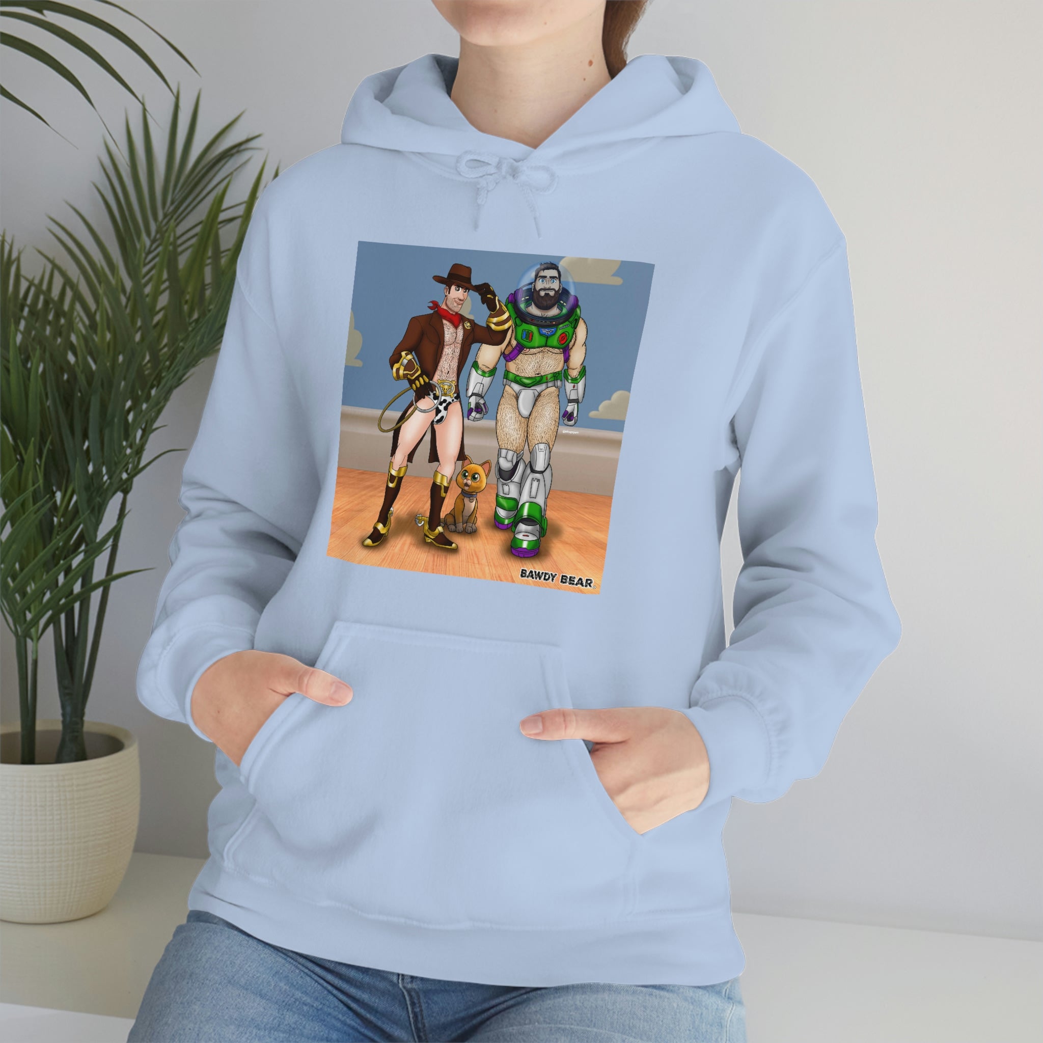 Toy Naughty #1 / Unisex Heavy Blend™ Hooded Sweatshirt