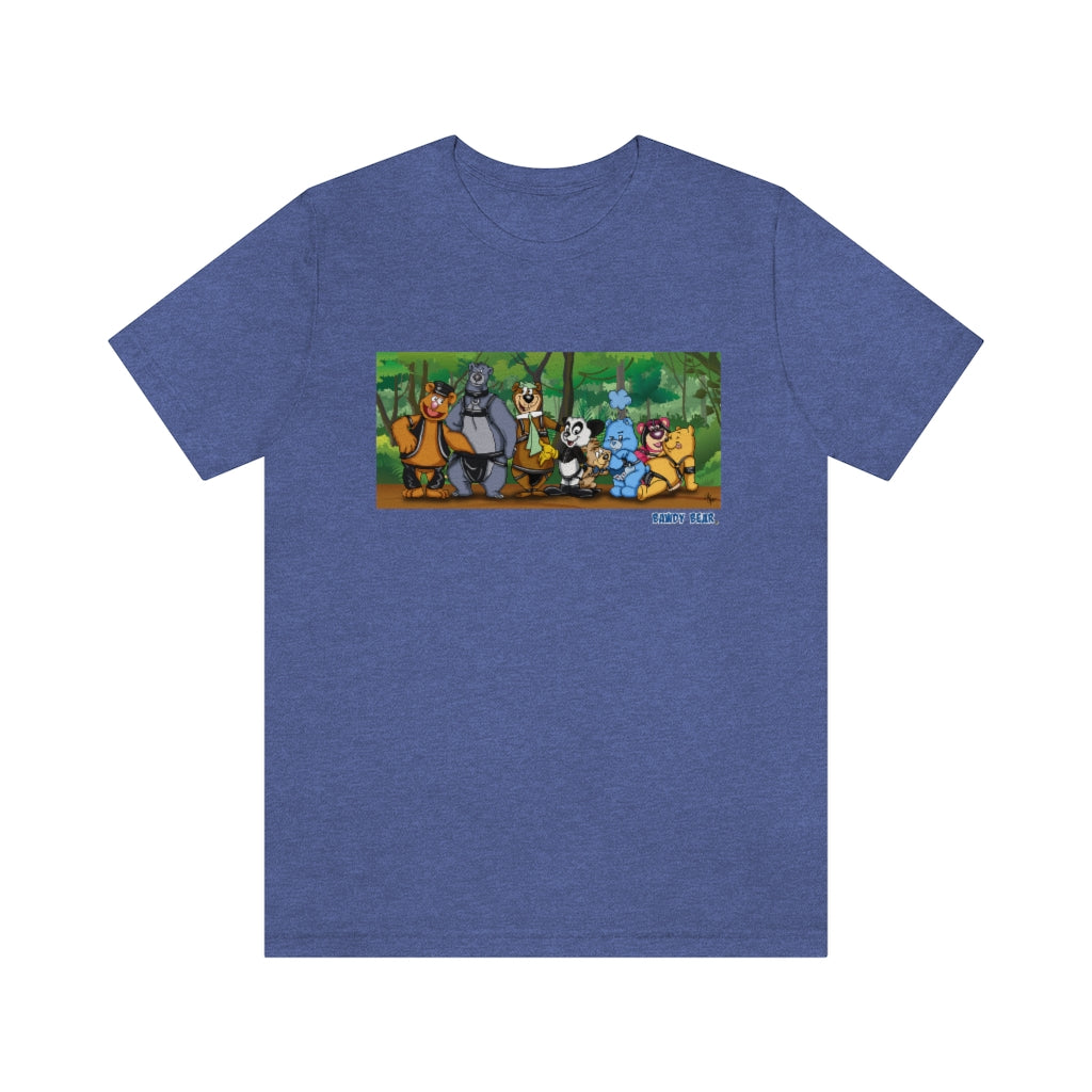 Iconic Bear Orgy / Unisex Jersey Short Sleeve Tee