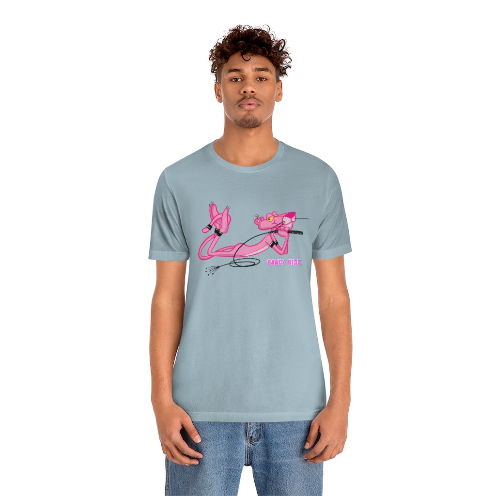 Pink Panther Harness / Unisex Jersey Short Sleeve Tee