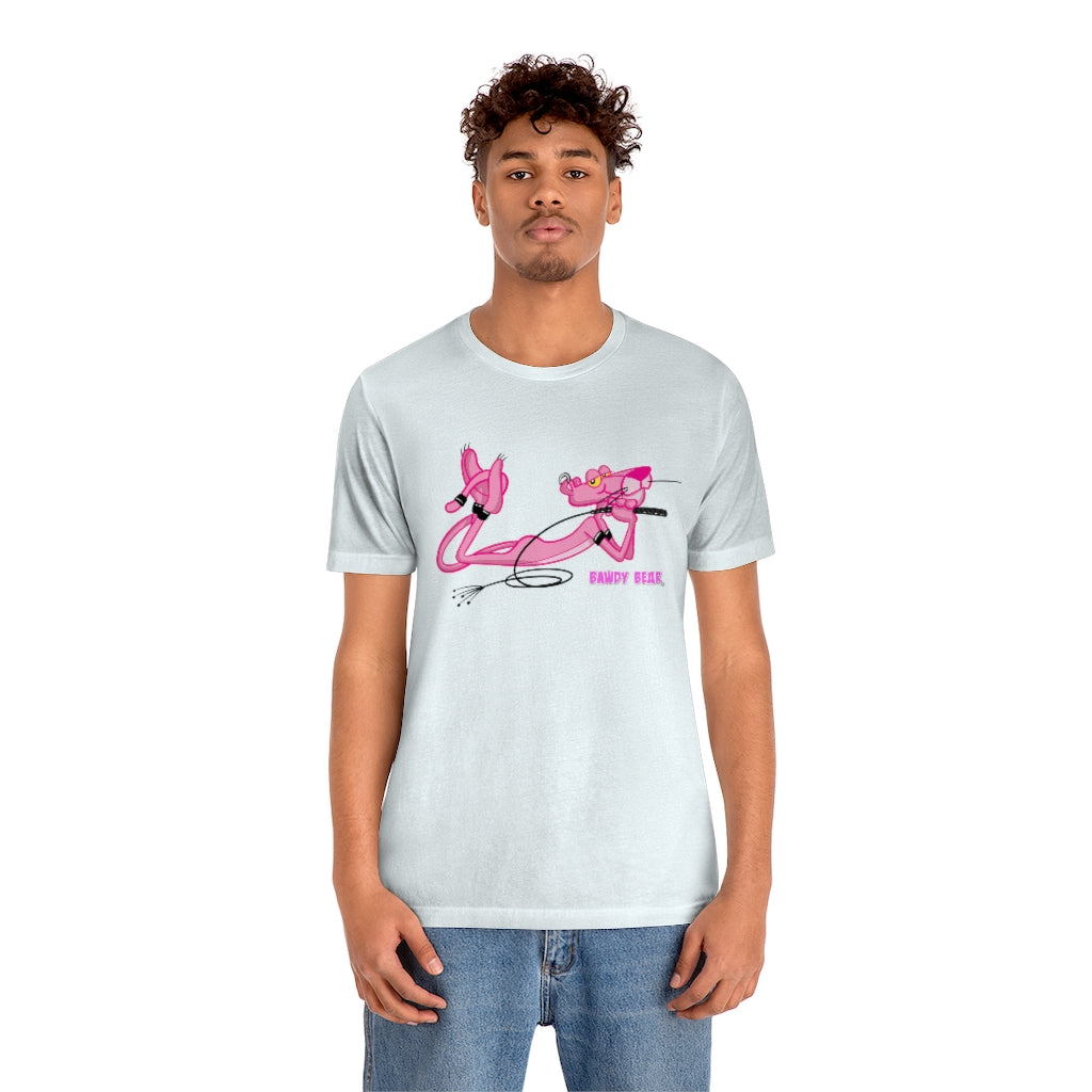 Pink Panther Harness / Unisex Jersey Short Sleeve Tee