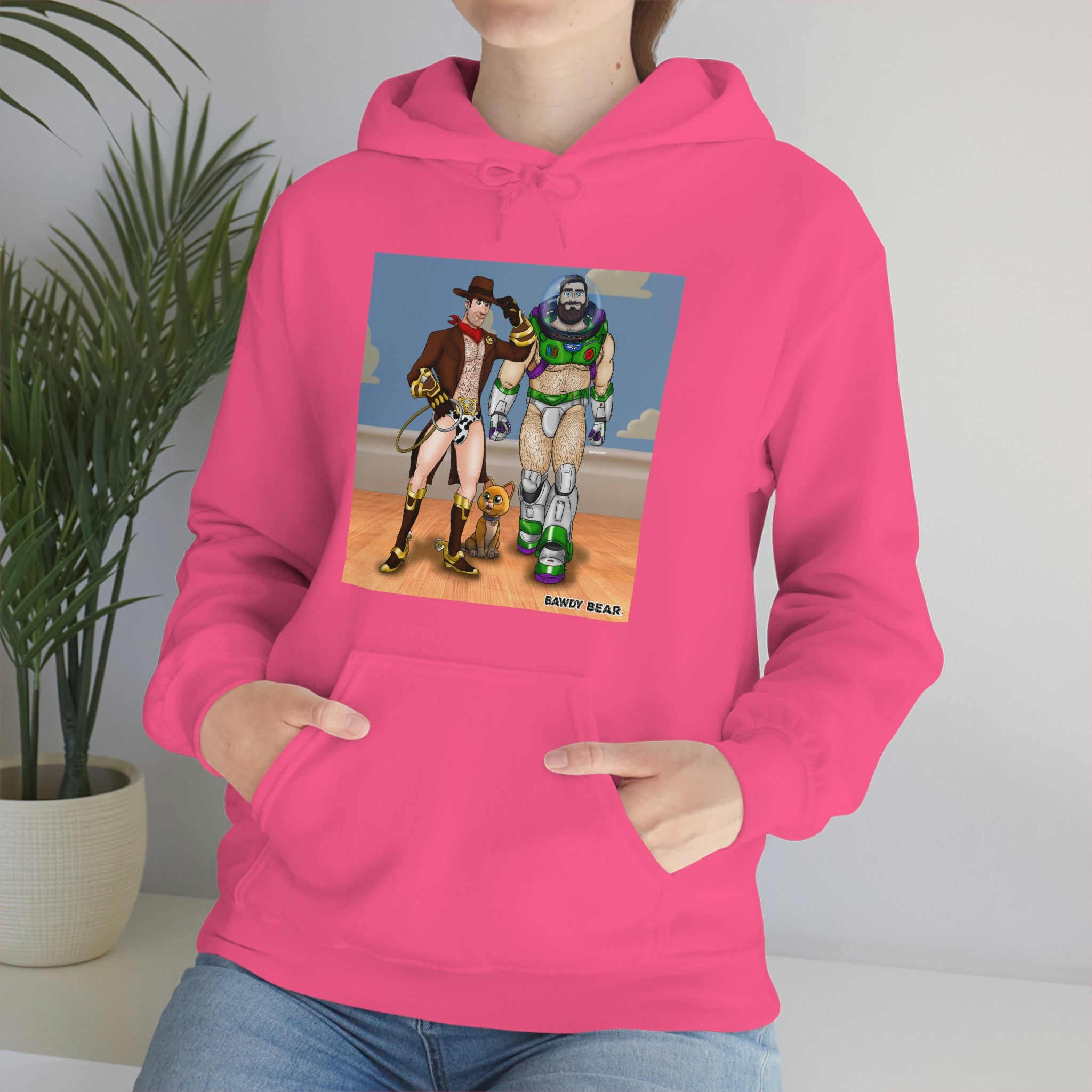 Toy Naughty #1 / Unisex Heavy Blend™ Hooded Sweatshirt