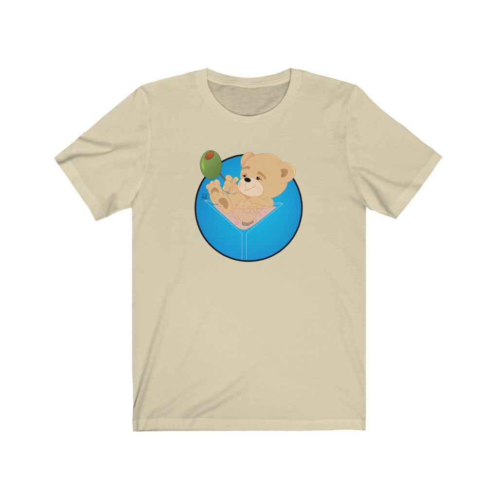 The Bawdy Bear "Dirty Martini" / Unisex Jersey Short Sleeve Tee