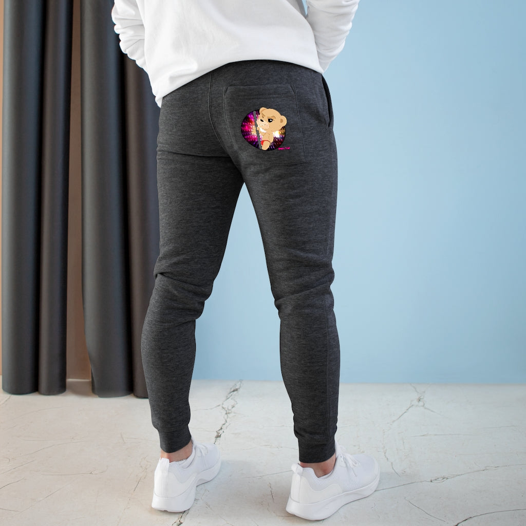 The Bawdy Bear "Pole Dancer" / Premium Fleece Joggers