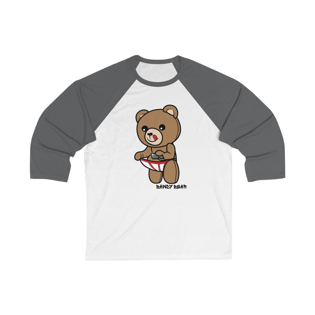 Grindr Bear / Unisex 3/4 Sleeve Baseball Tee