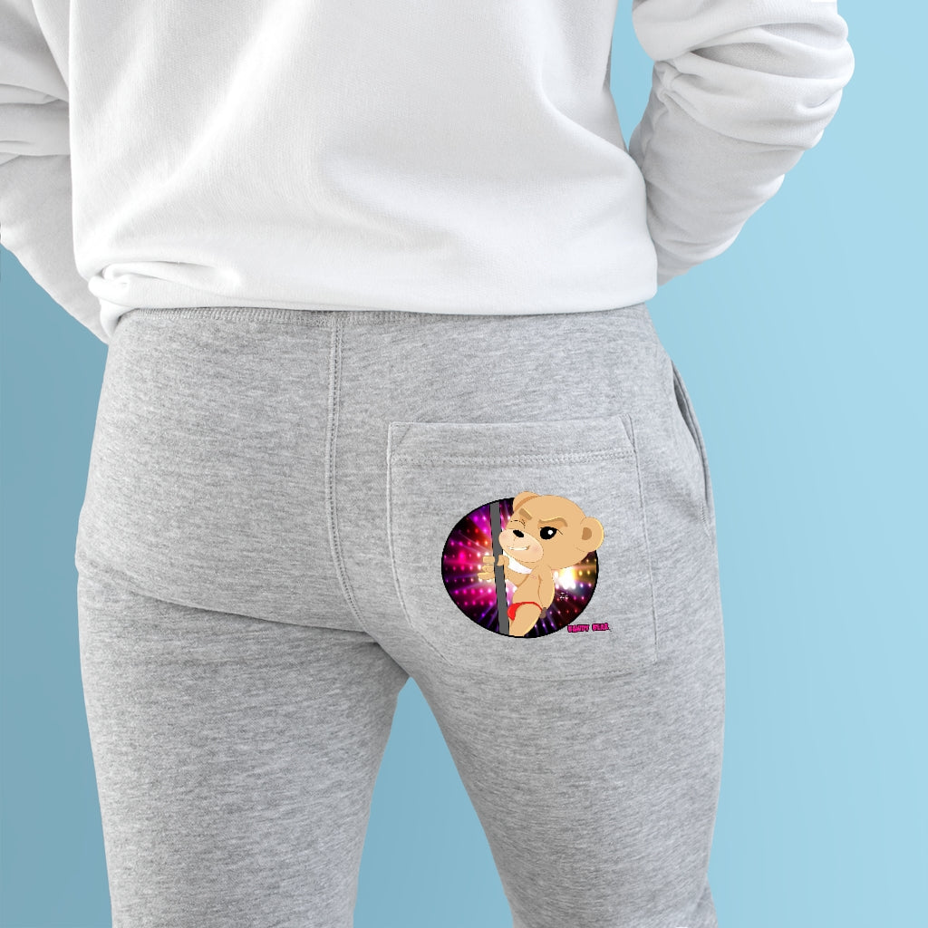 The Bawdy Bear "Pole Dancer" / Premium Fleece Joggers