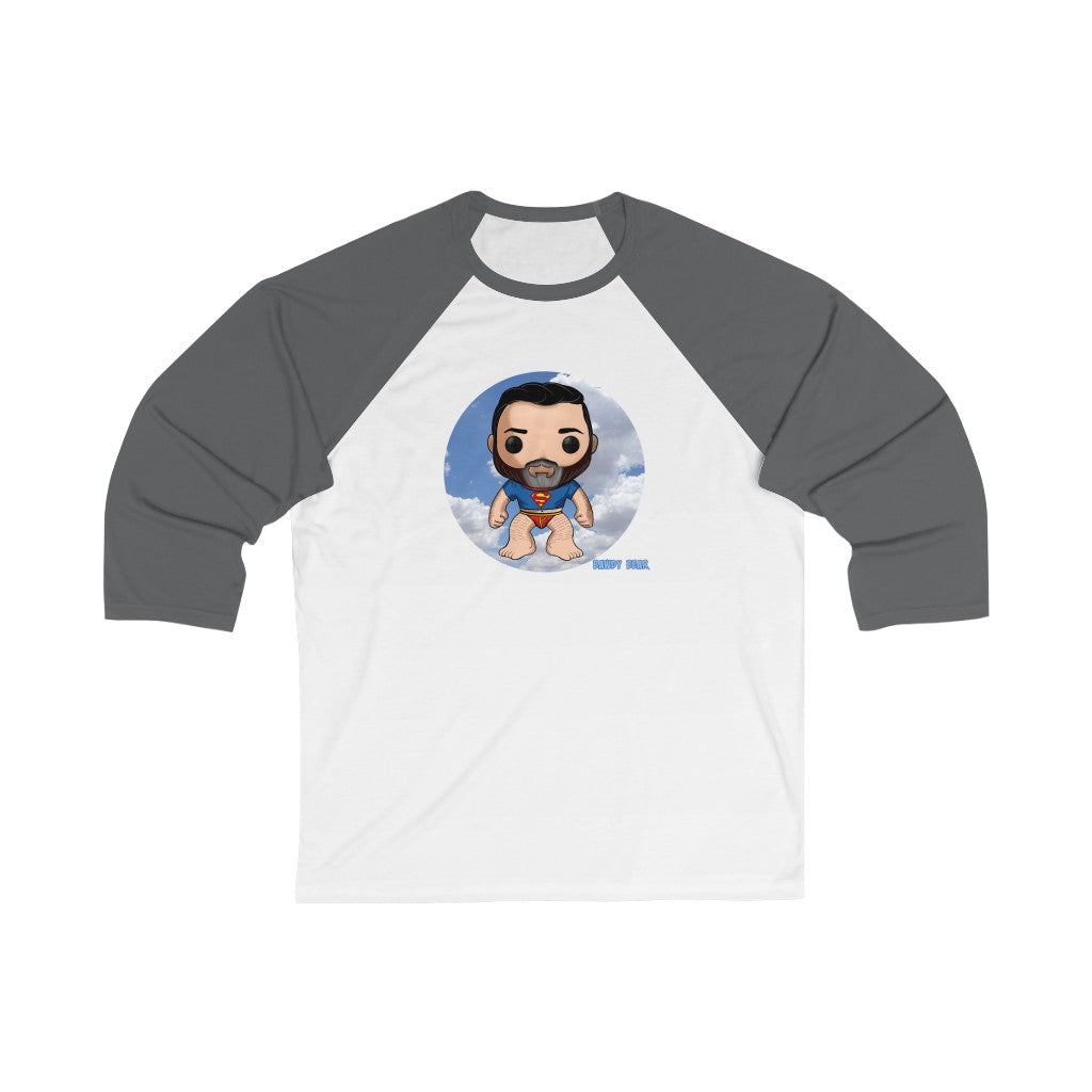 Funko Series "Super-Bear"/ Unisex 3/4 Sleeve Baseball Tee