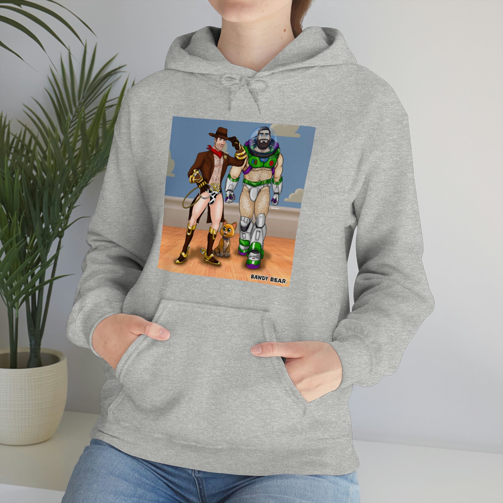 Toy Naughty #1 / Unisex Heavy Blend™ Hooded Sweatshirt
