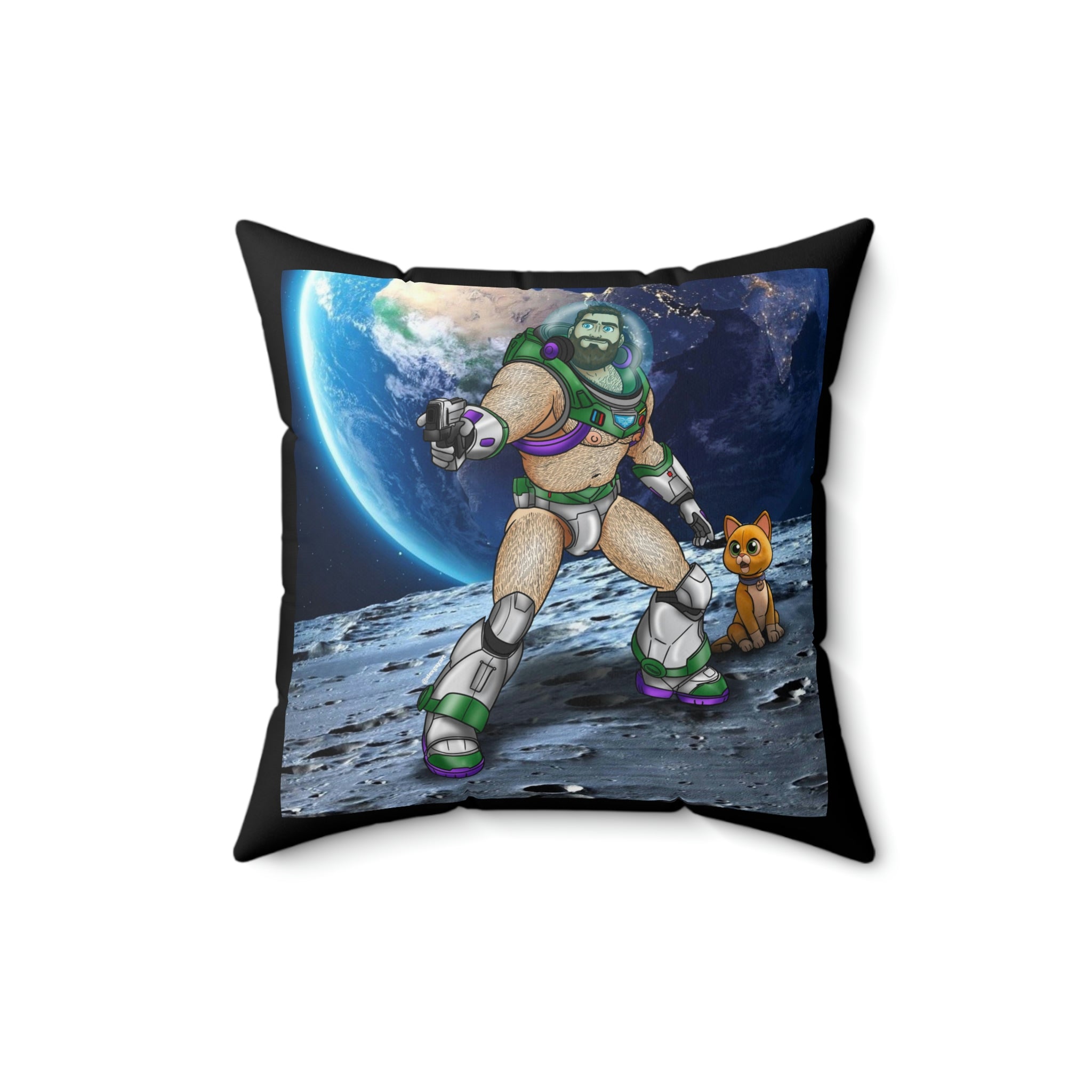 BUZZ / Spun Polyester Square Pillow