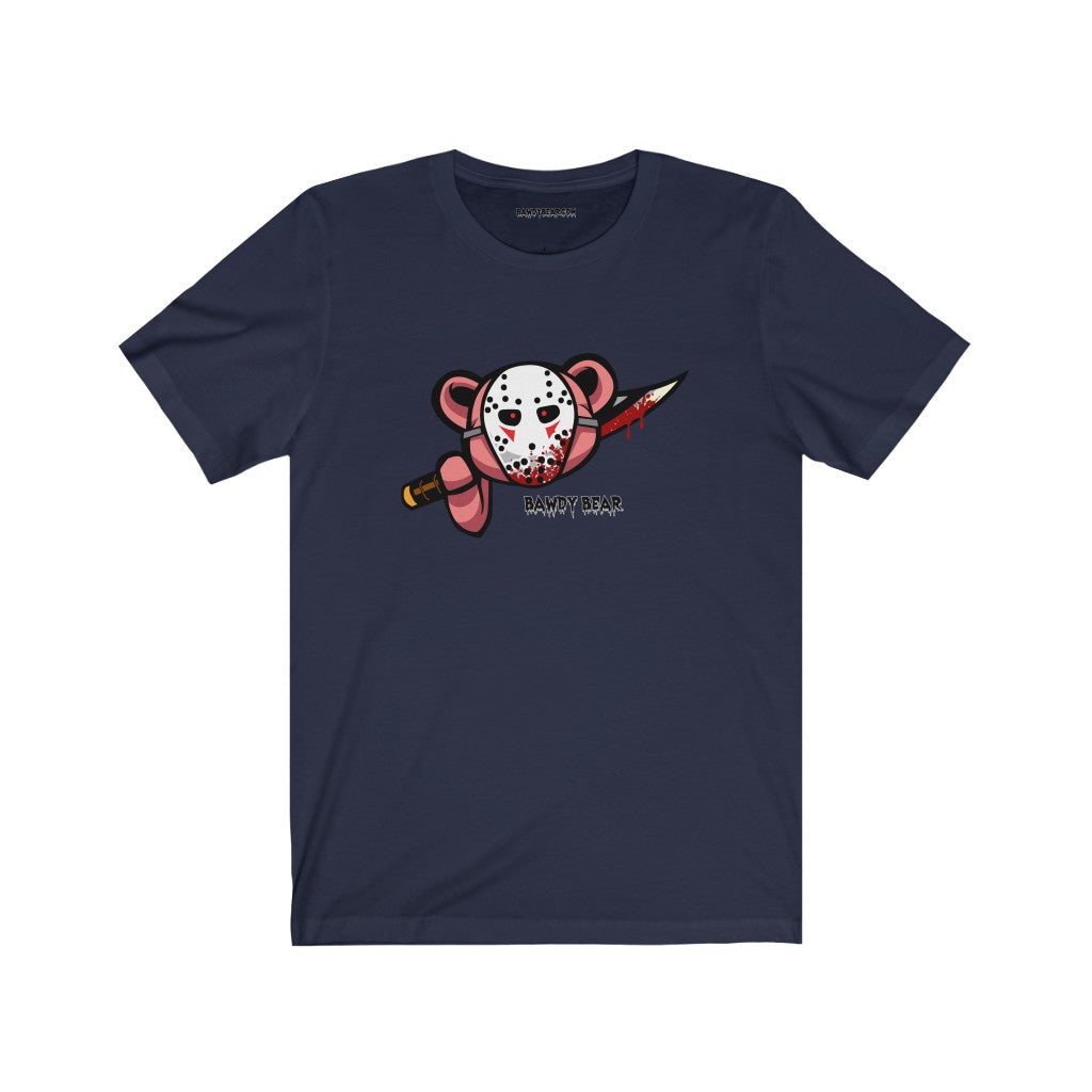 Spooky Bear Series "Jason Bear" / Unisex Jersey Short Sleeve Tee