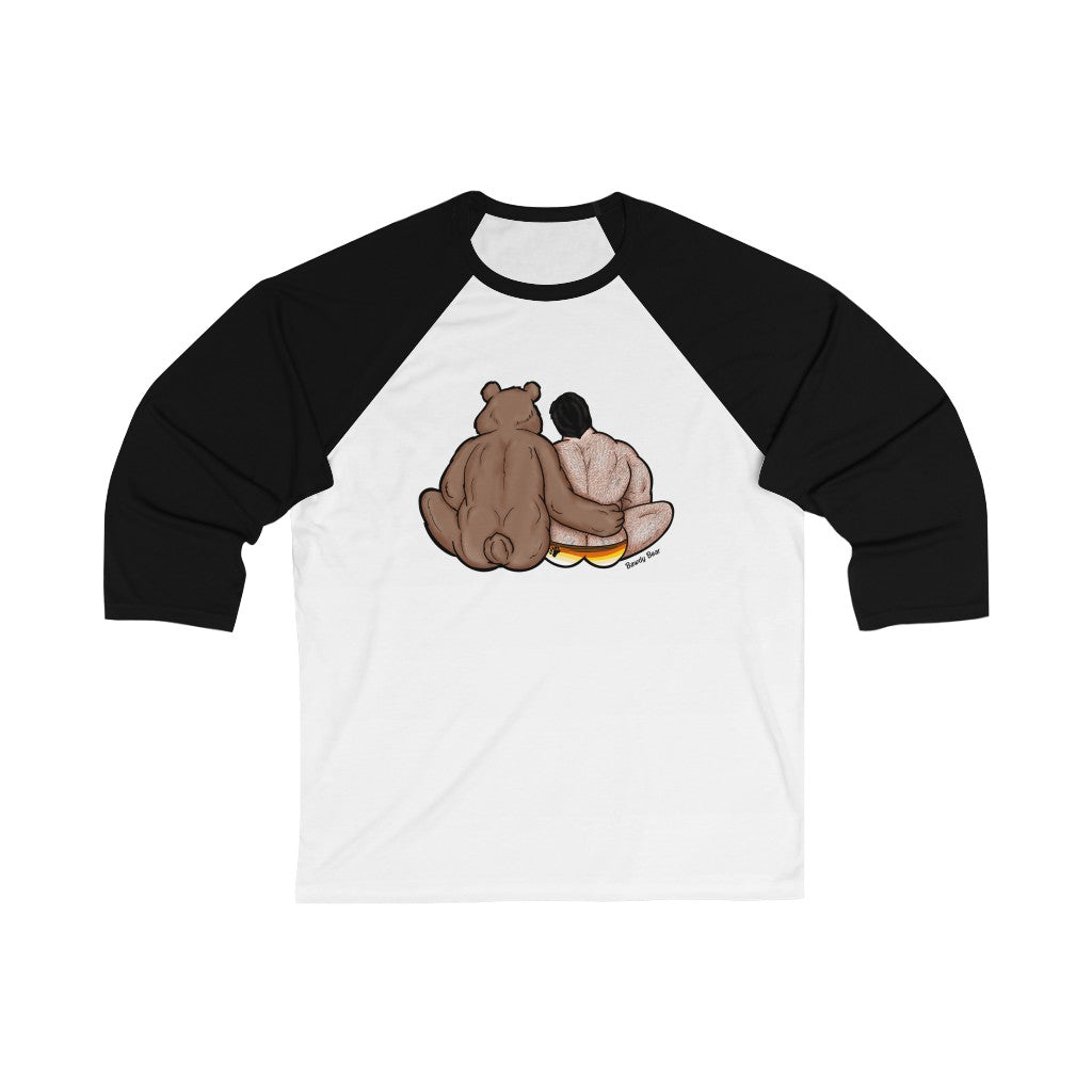 Bear Hug / Unisex 3\4 Sleeve Baseball Tee