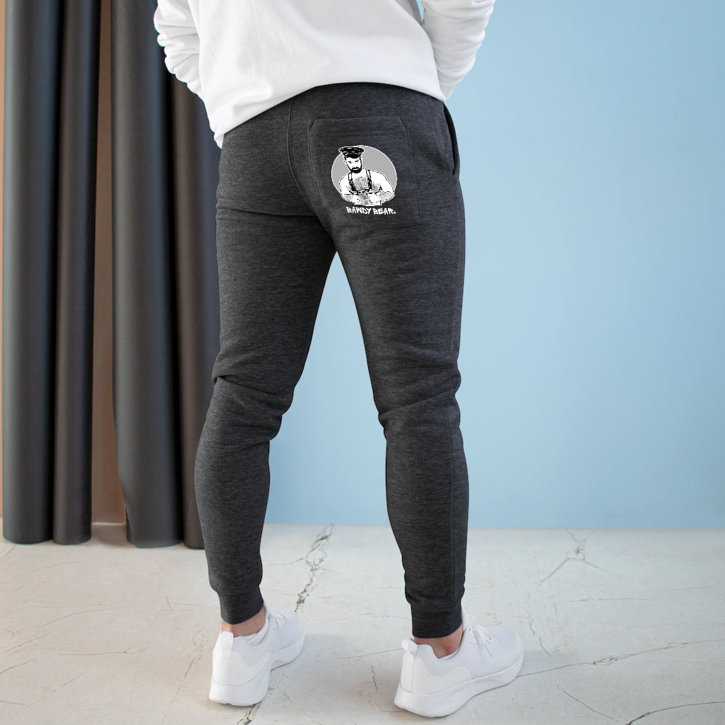 Leather Man #6 / Premium Fleece Joggers