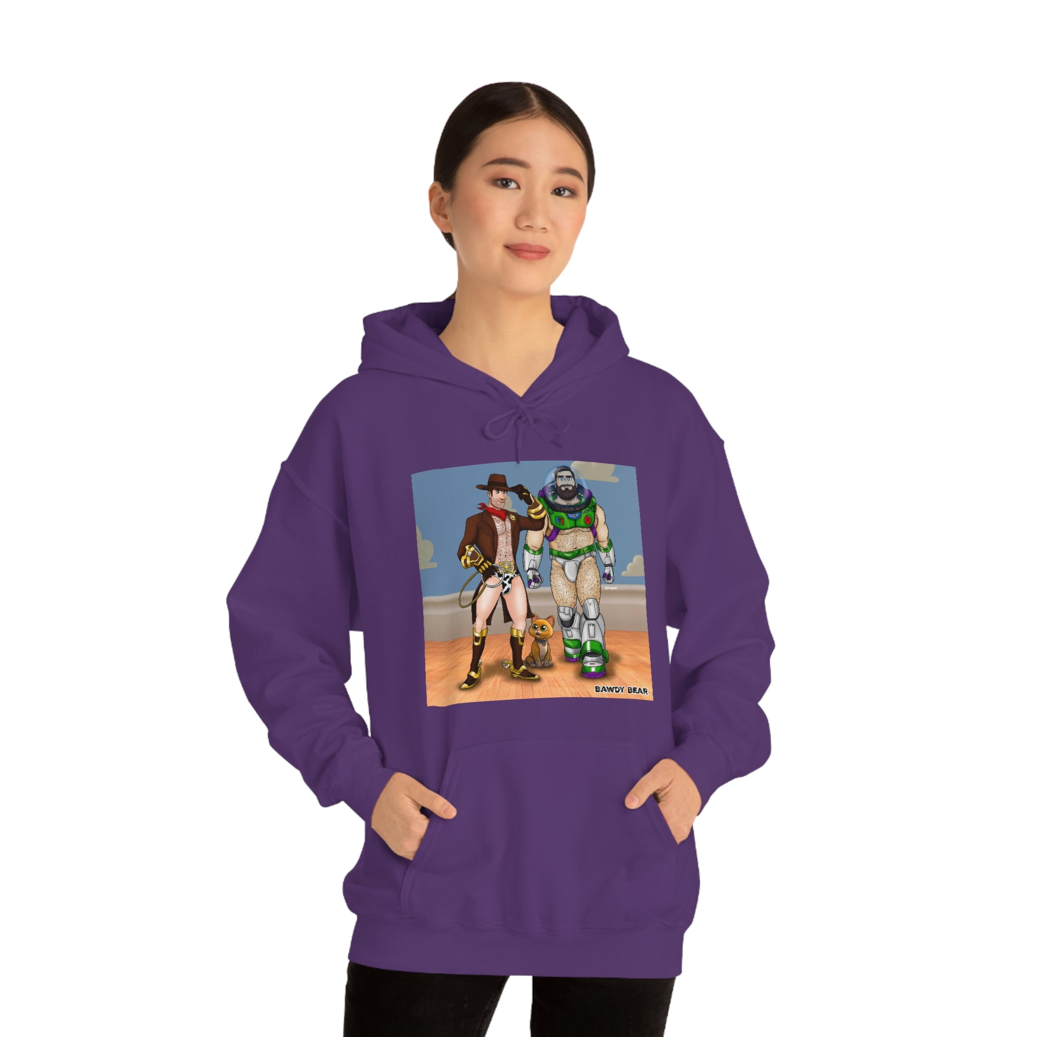 Toy Naughty #1 / Unisex Heavy Blend™ Hooded Sweatshirt