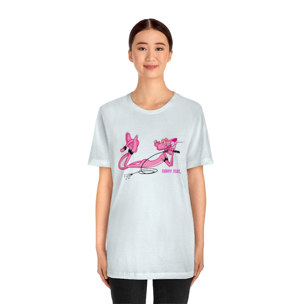 Pink Panther Harness / Unisex Jersey Short Sleeve Tee