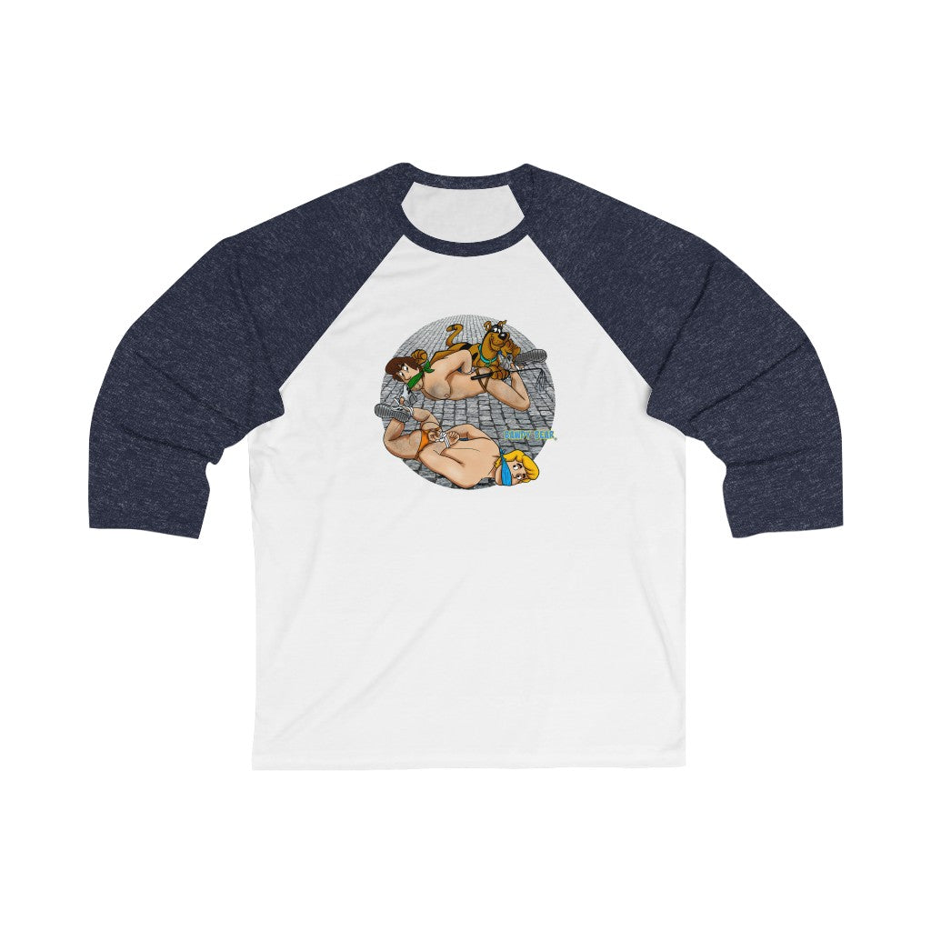 Scooby's Obedience Training / Unisex 3/4 Sleeve Baseball Tee
