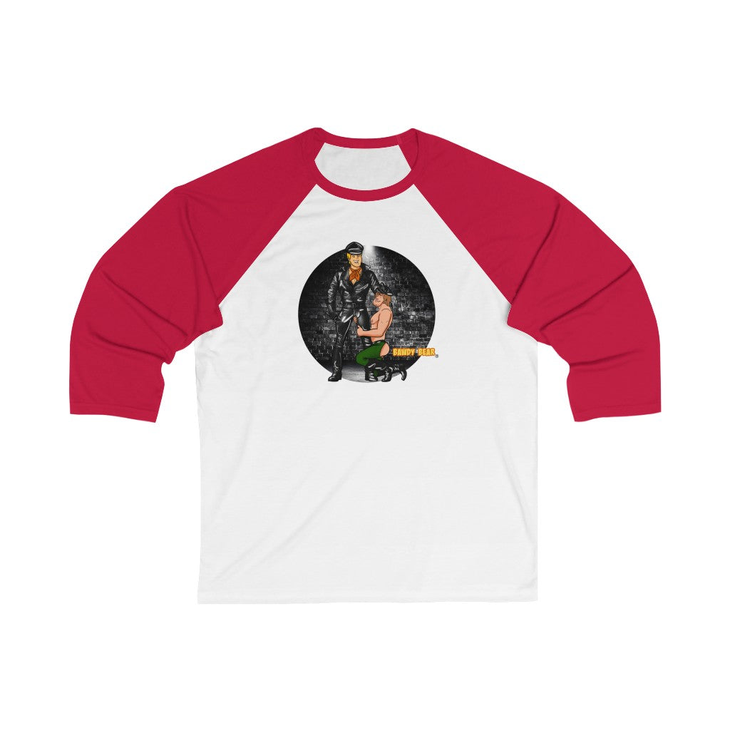 Shaggy & Fred Leather / Unisex 3/4 Sleeve Baseball Tee