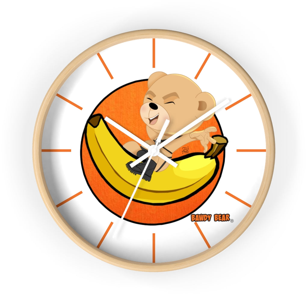 The Bawdy Bear "Ride'em" / Wall clock