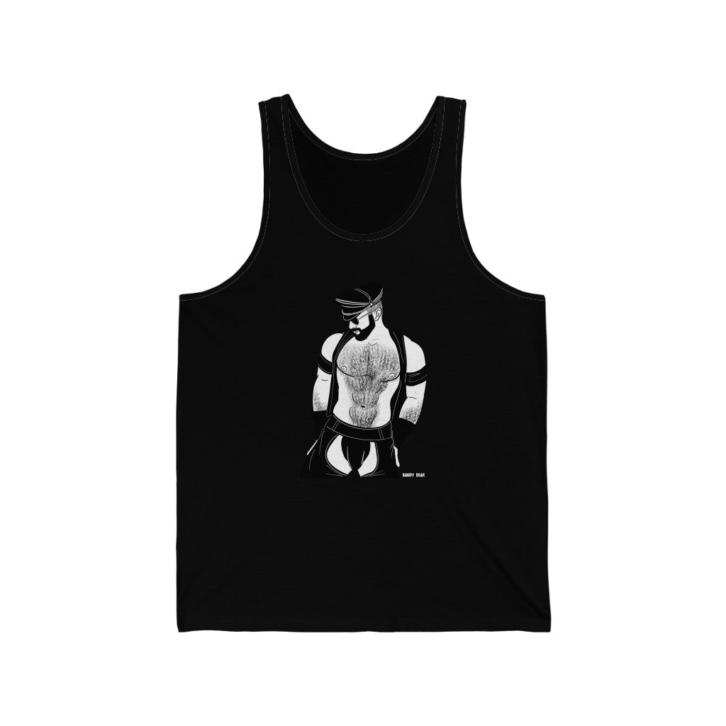 Lthr Man 1 Full Body / Unisex Jersey Tank
