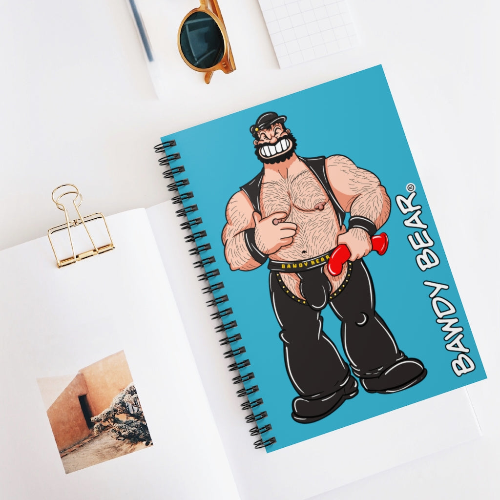 Bluto Tweaking / Spiral Notebook - Ruled Line