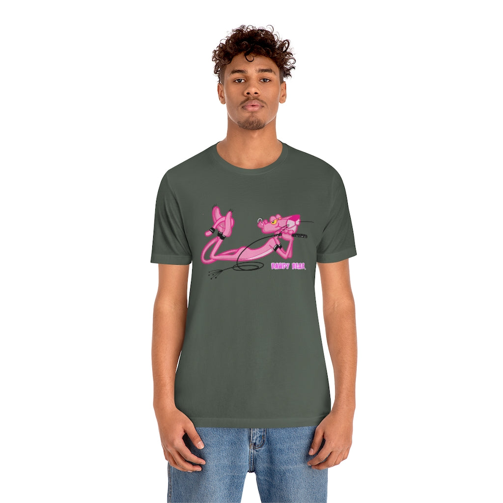 Pink Panther Harness / Unisex Jersey Short Sleeve Tee