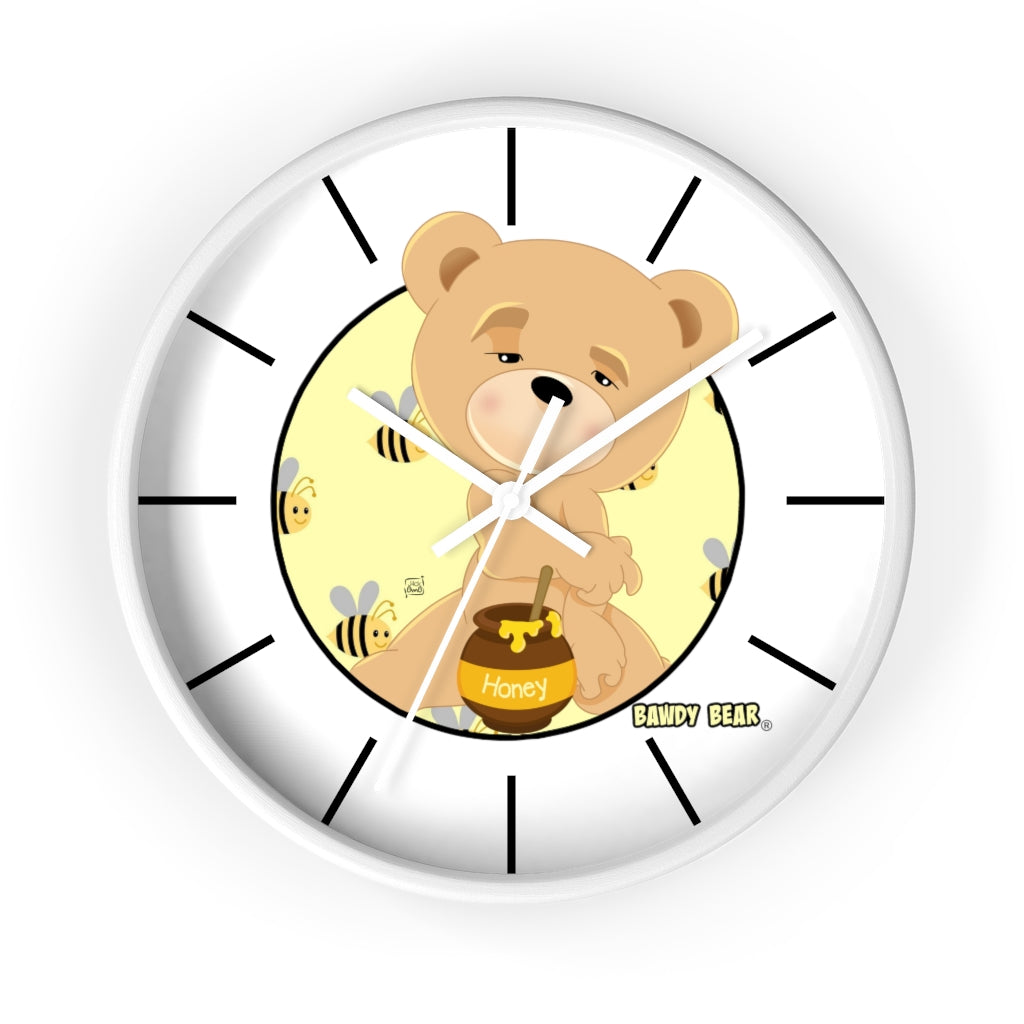 The Bawdy Bear "Buzzed" / Wall clock
