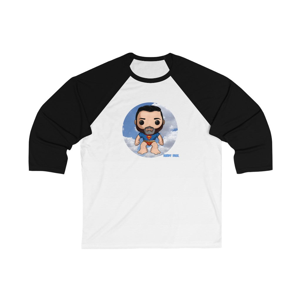 Funko Series "Super-Bear"/ Unisex 3/4 Sleeve Baseball Tee
