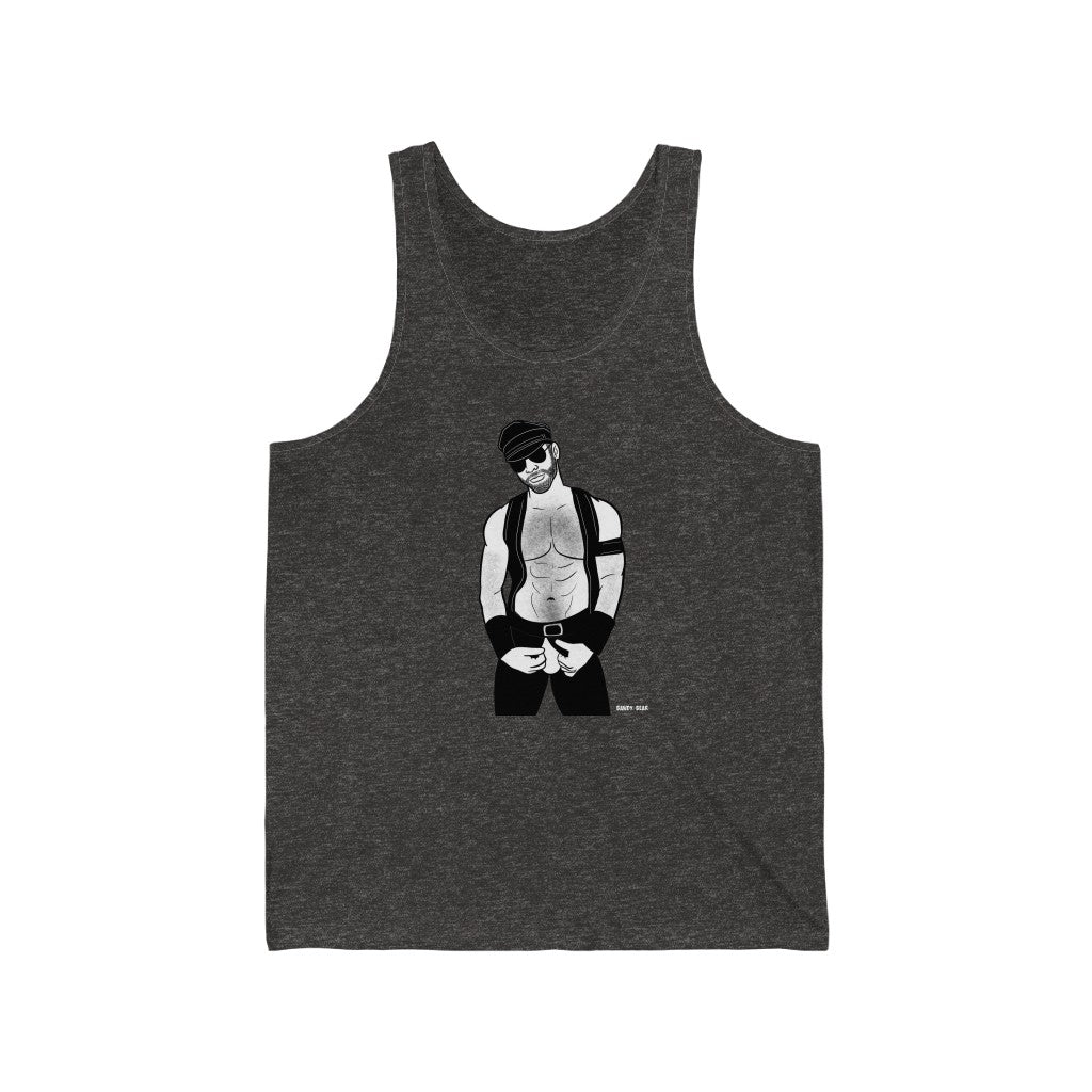 Lthr Man 5 Full Body / Unisex Jersey Tank