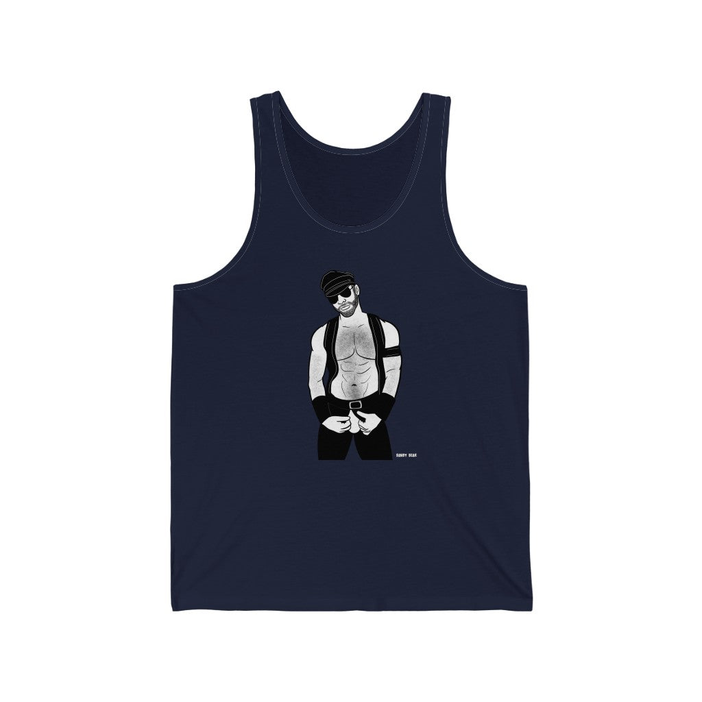 Lthr Man 5 Full Body / Unisex Jersey Tank