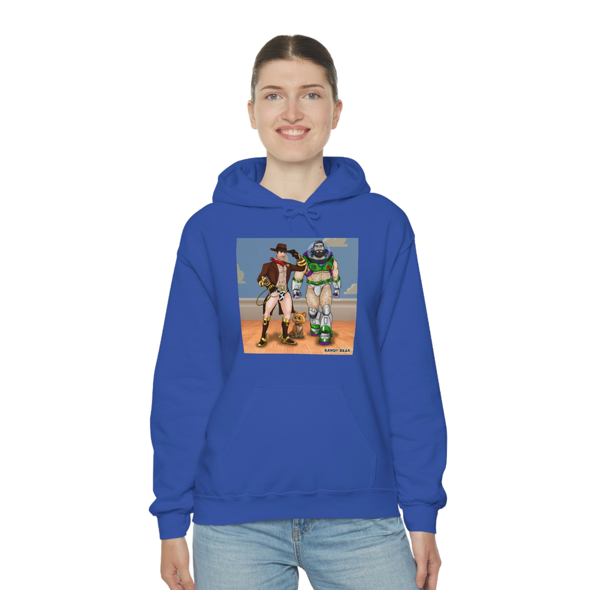 Toy Naughty #1 / Unisex Heavy Blend™ Hooded Sweatshirt